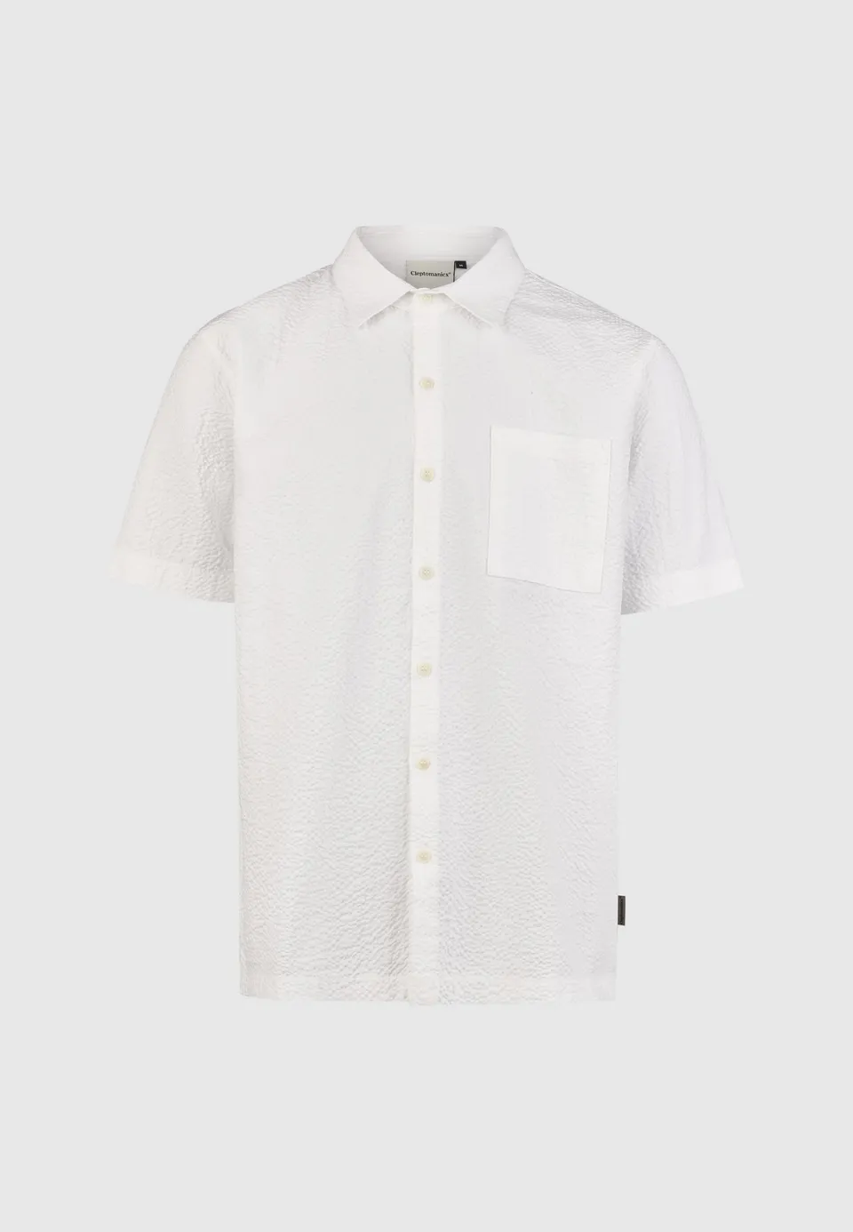 cleptomanicx-lifted-shirt-kurzarmhemd-seersucker image 1