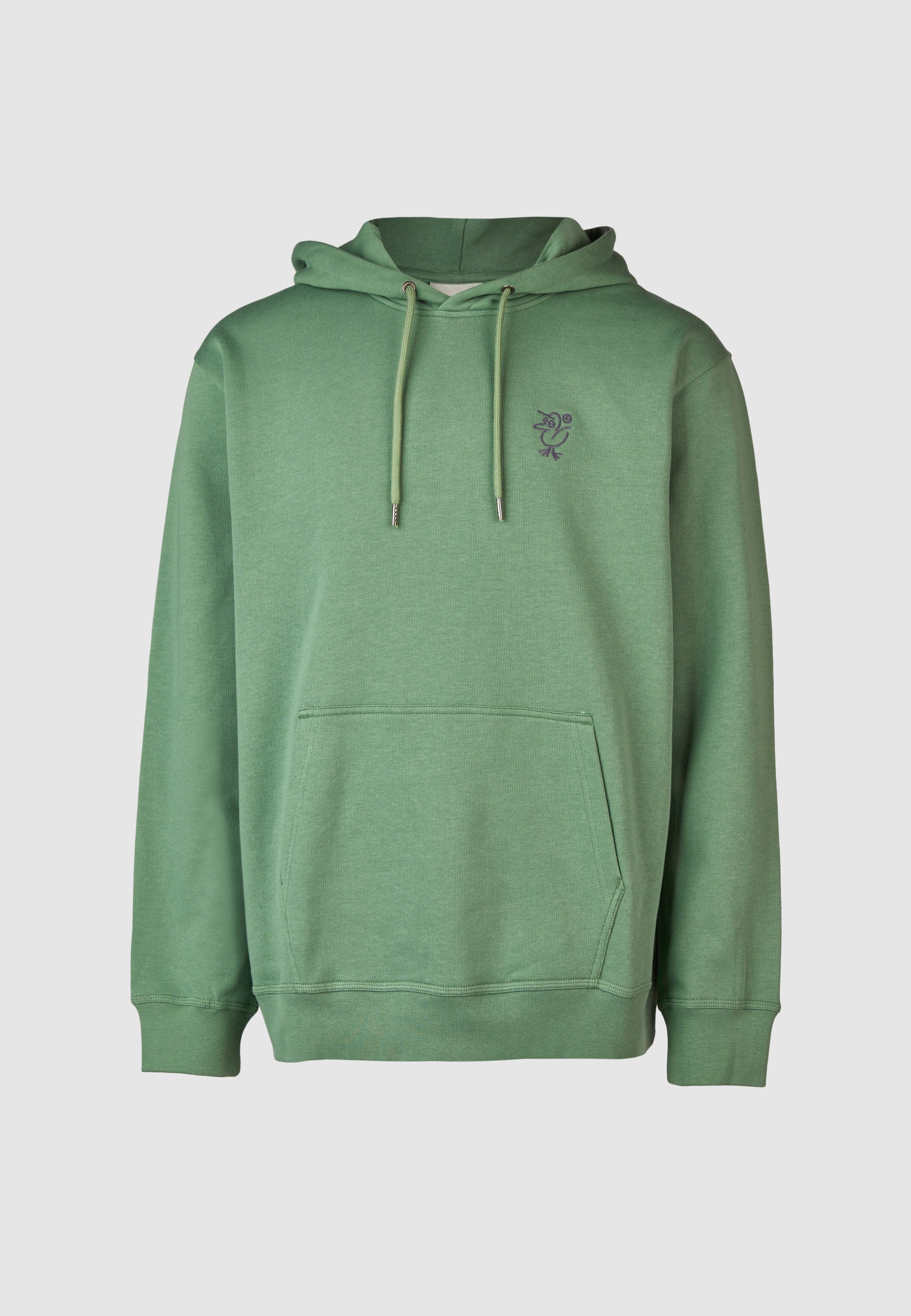 cleptomanicx-sketch-gull-boxy-hoodie-bio-baumwolle image 1