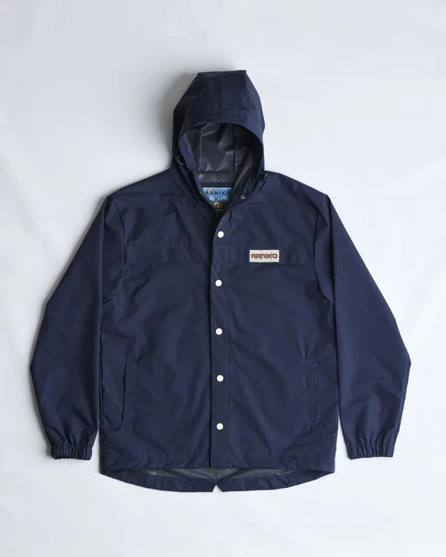 arniko-monsoon-jacke-regenjacke-navy-wasserabweisend image 1