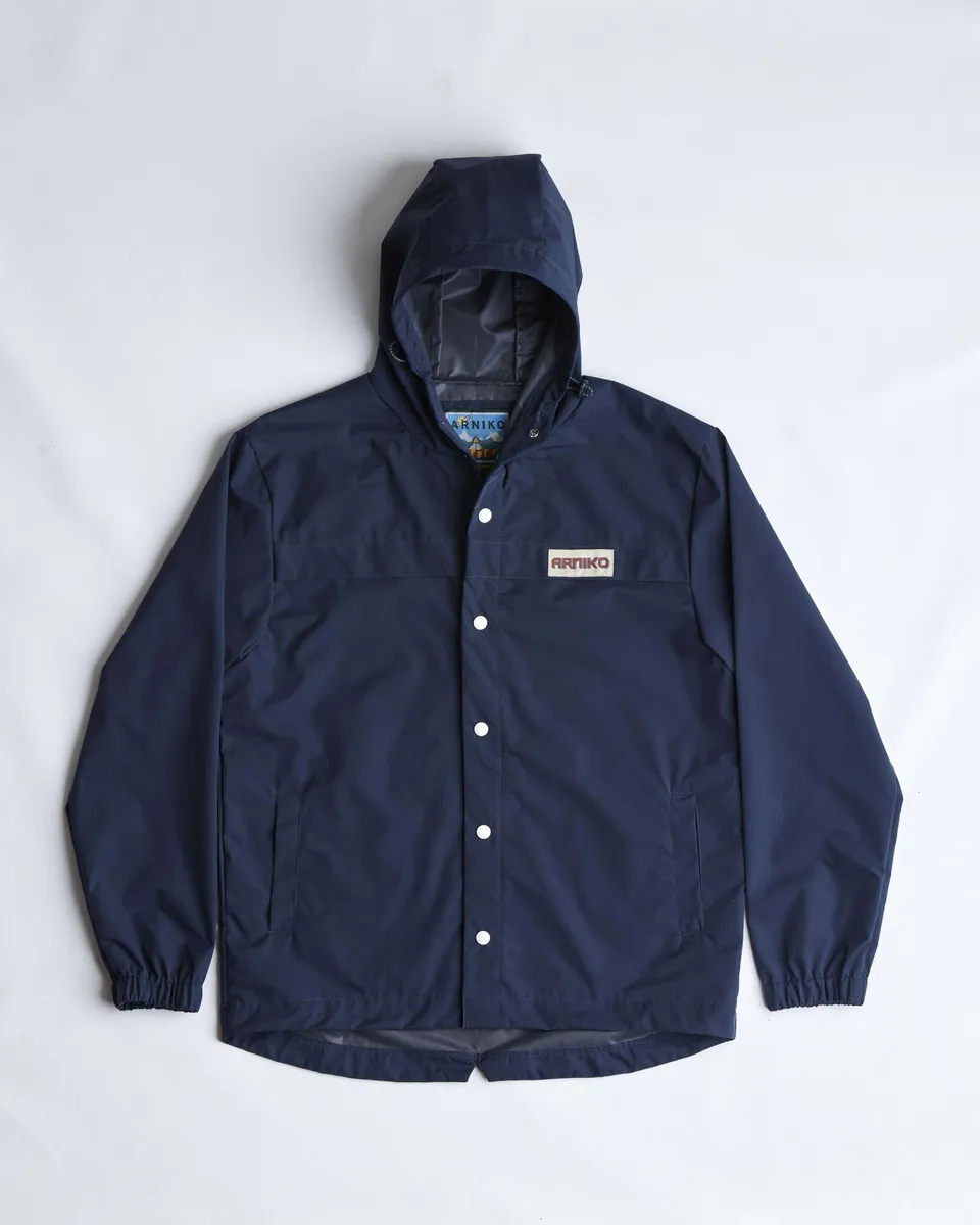 arniko-monsoon-jacke-regenjacke-navy-wasserabweisend image 1