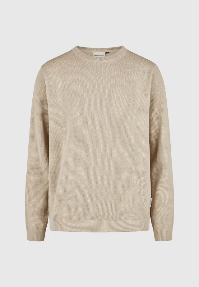 cleptomanicx-grower-knit-pullover-biobaumwolle image 1