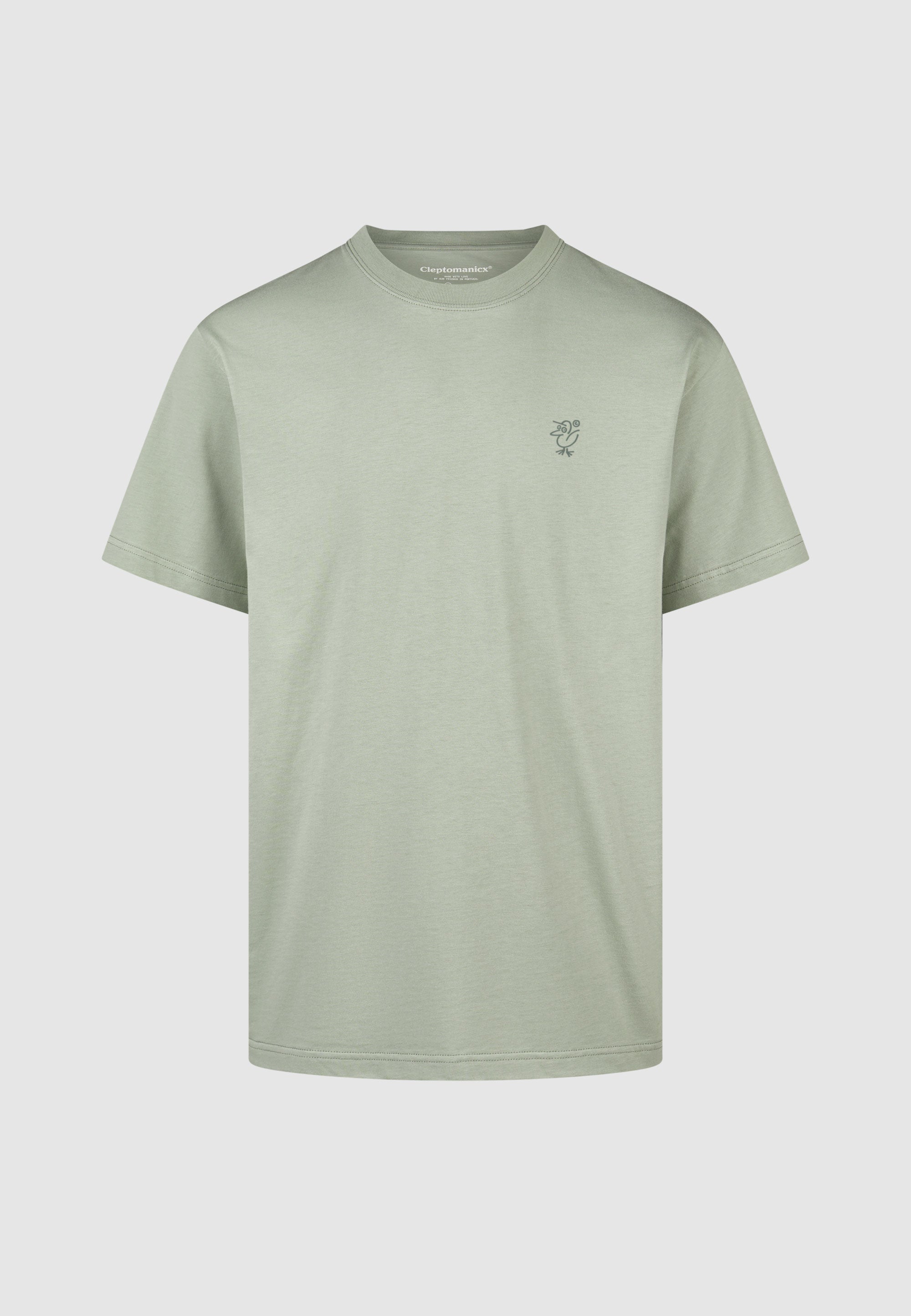 cleptomanicx-sketch-gull-boxy-tee-t-shirt-bio-baumwolle-2 image 1
