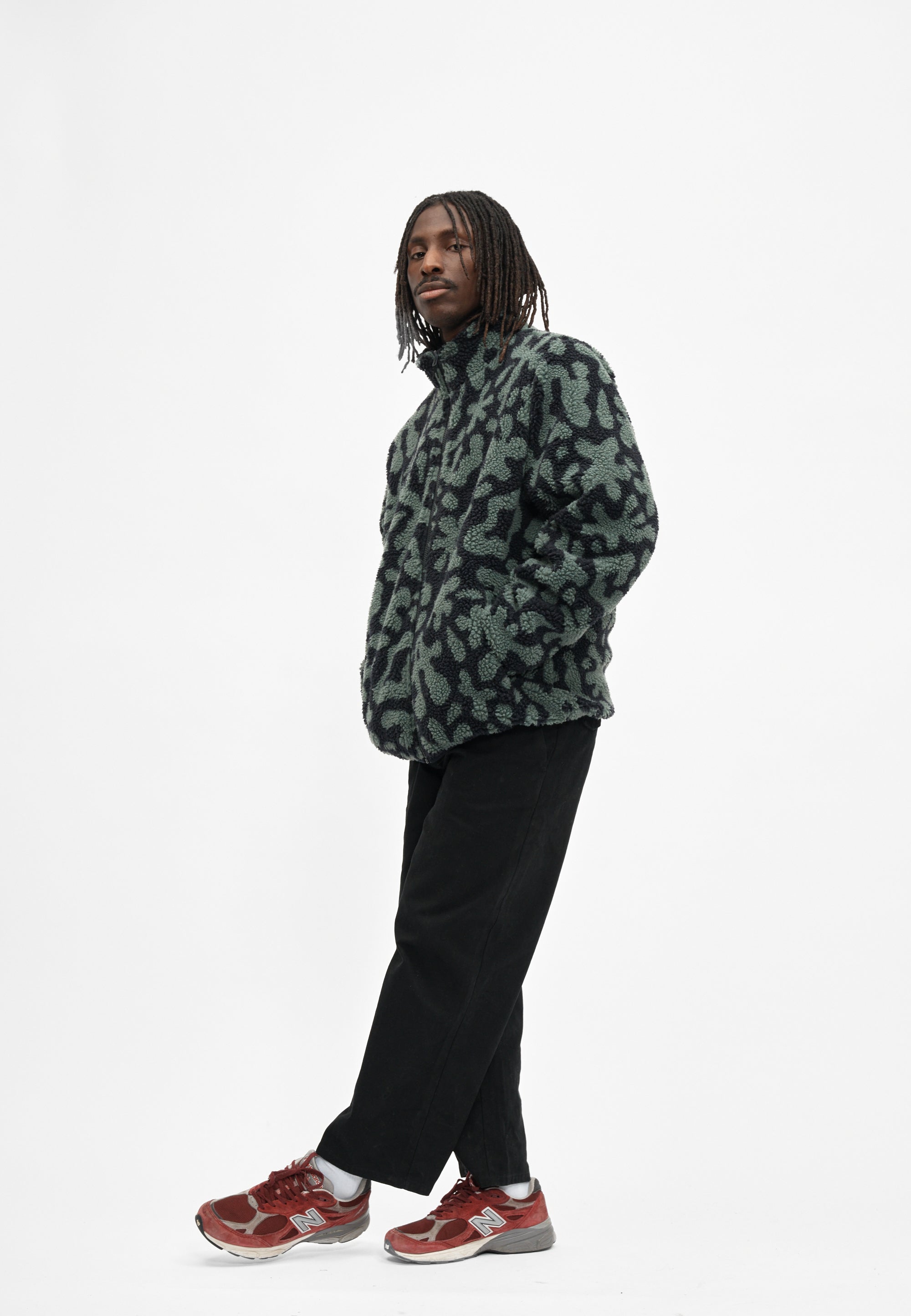 cleptomanicx-oh-shit-sherpa-fleecejacke-allover-m image 4