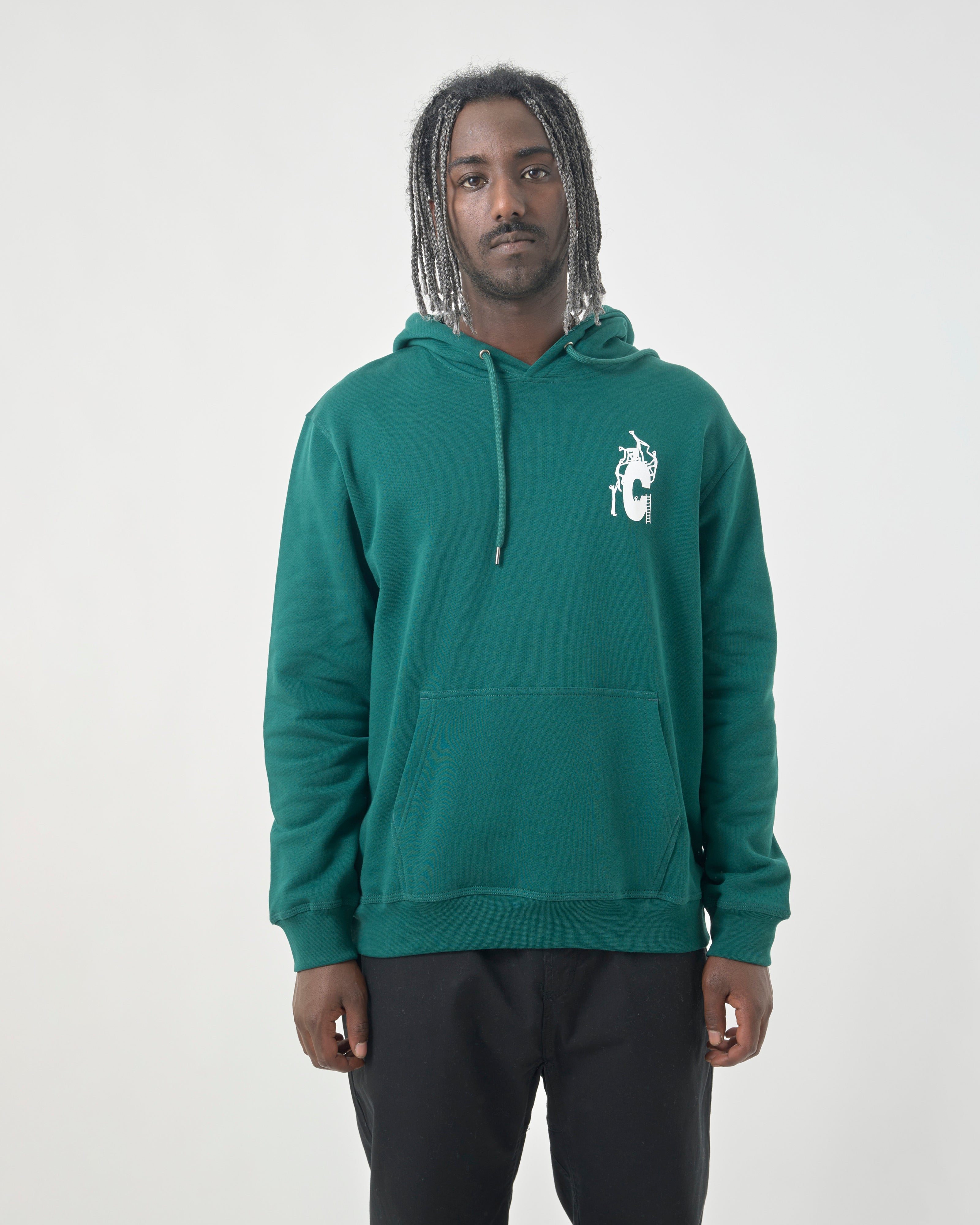 cleptomanicx-collective-graphic-hooded-hoodie-m-biobaumwolle image 3