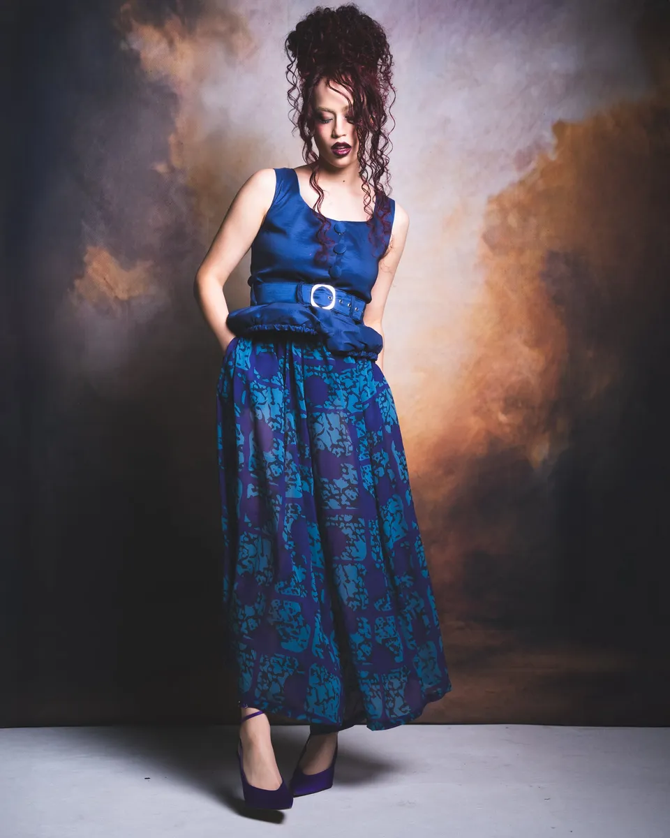 bloomers-waterloo-palazzo-hose-chiffon-bedruckt image 1