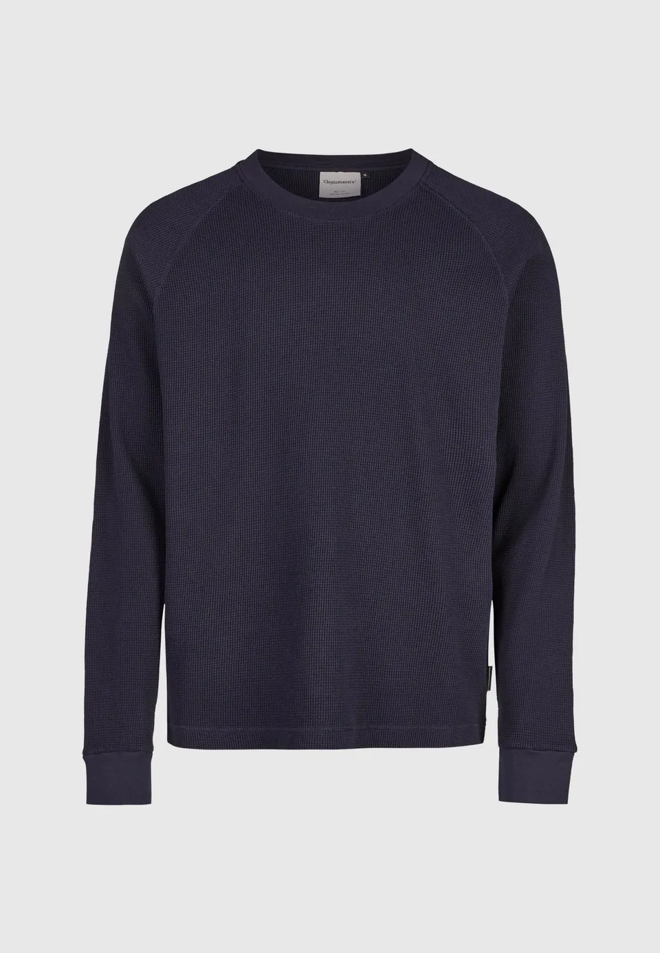 cleptomanicx-thermal-longsleeve-waffle-bio-baumwolle-boxy image 1