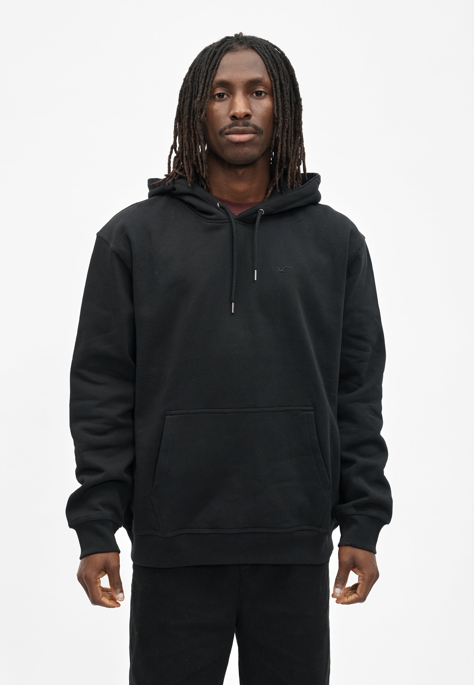 cleptomanicx-ligull-boxy-hoodie-american-fleece image 2