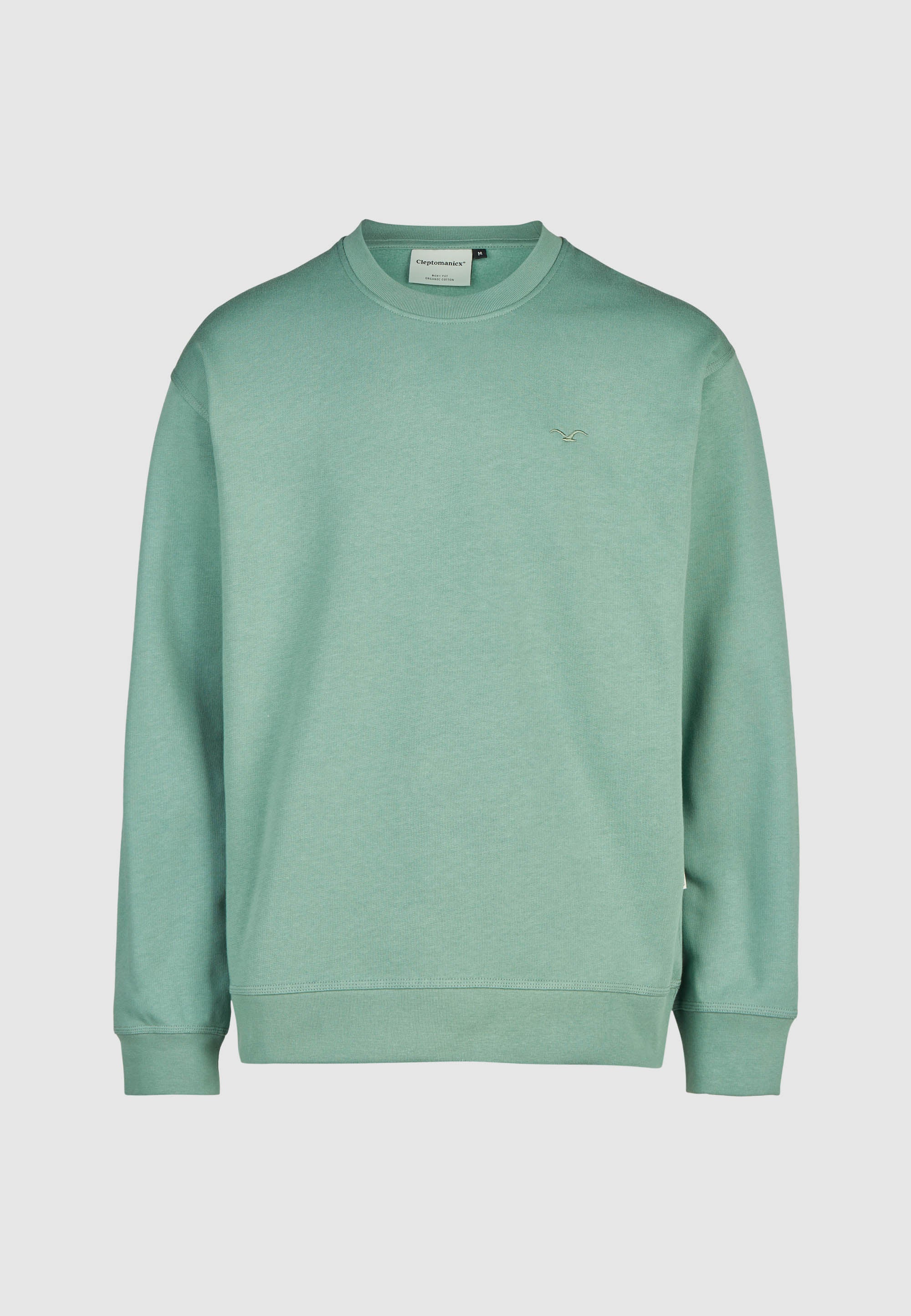 cleptomanicx-ligull-boxy-crewneck-sweatshirt-bio-m image 1