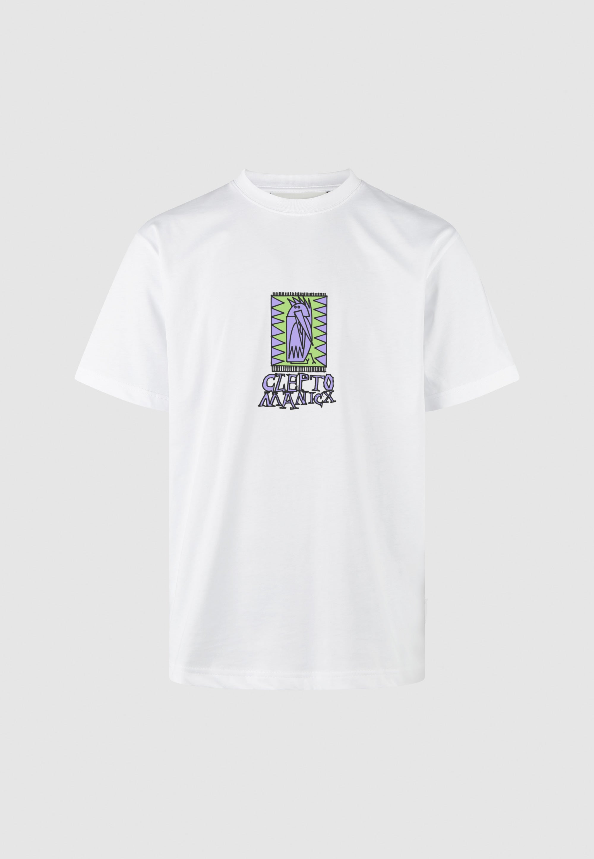 cleptomanicx-hello-classic-tee-t-shirt-biobaumwolle-brustprint image 1