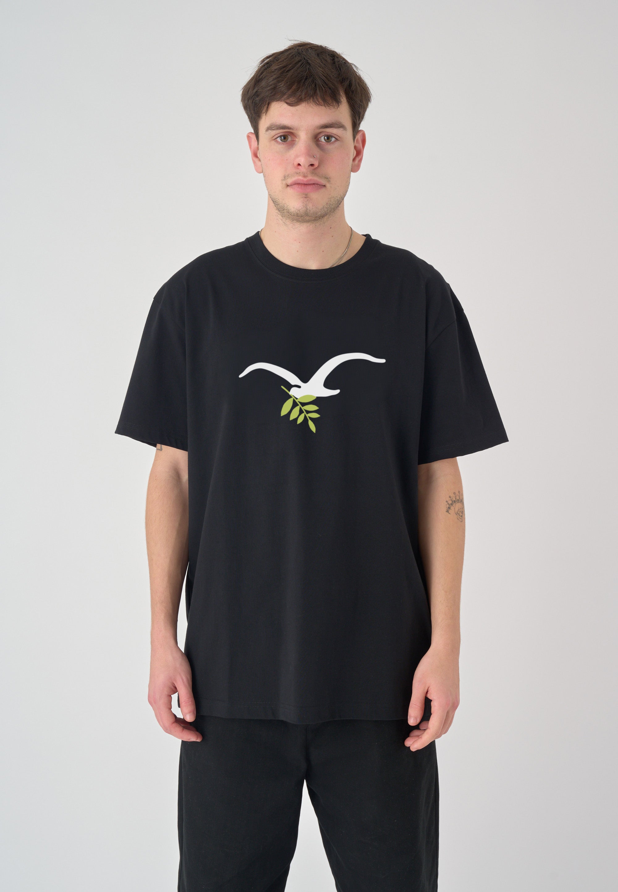 cleptomanicx-peace-classic-tee-t-shirt-biobaumwolle image 2