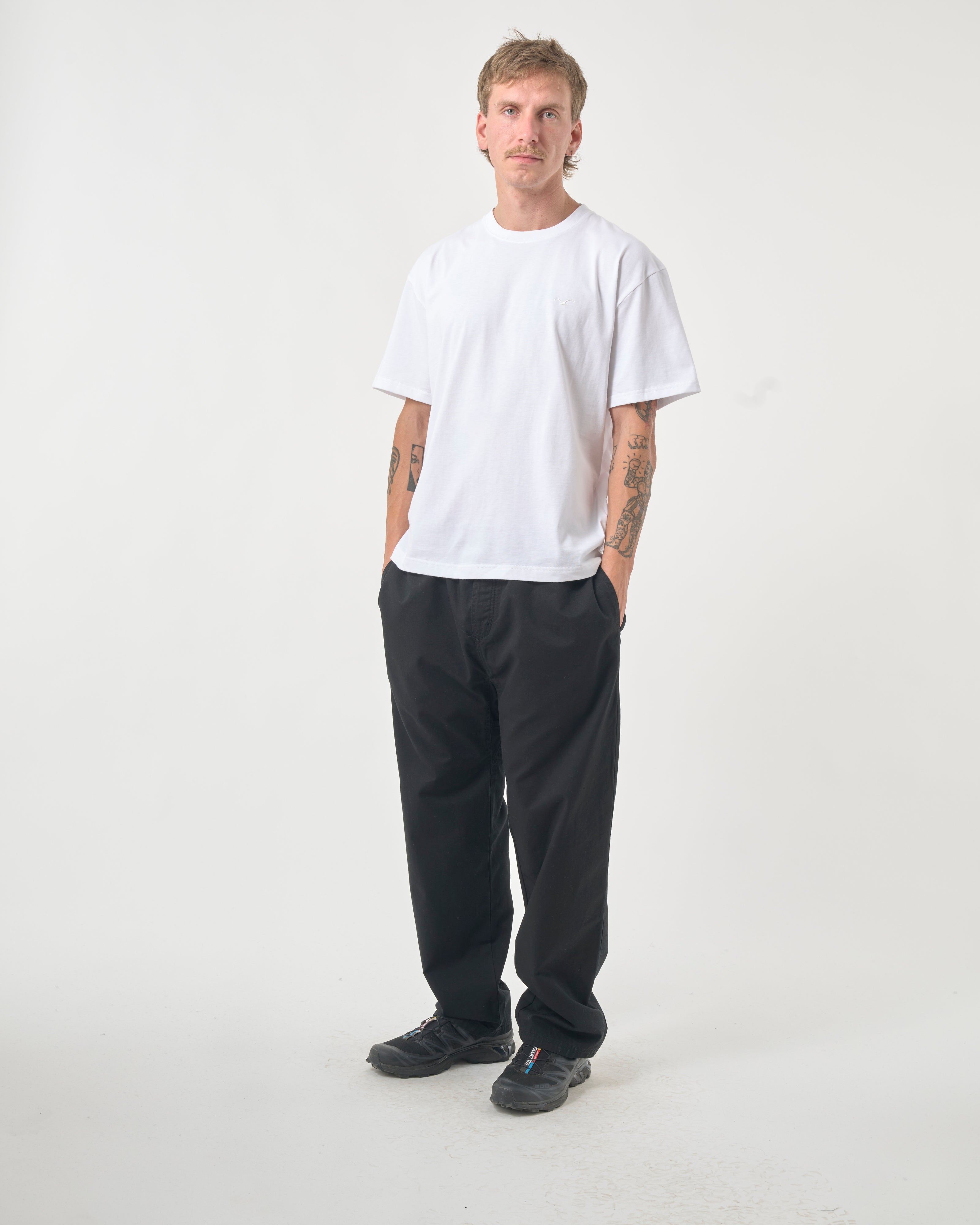 cleptomanicx-ligull-boxy-crop-tee-t-shirt-biobaumwolle image 2