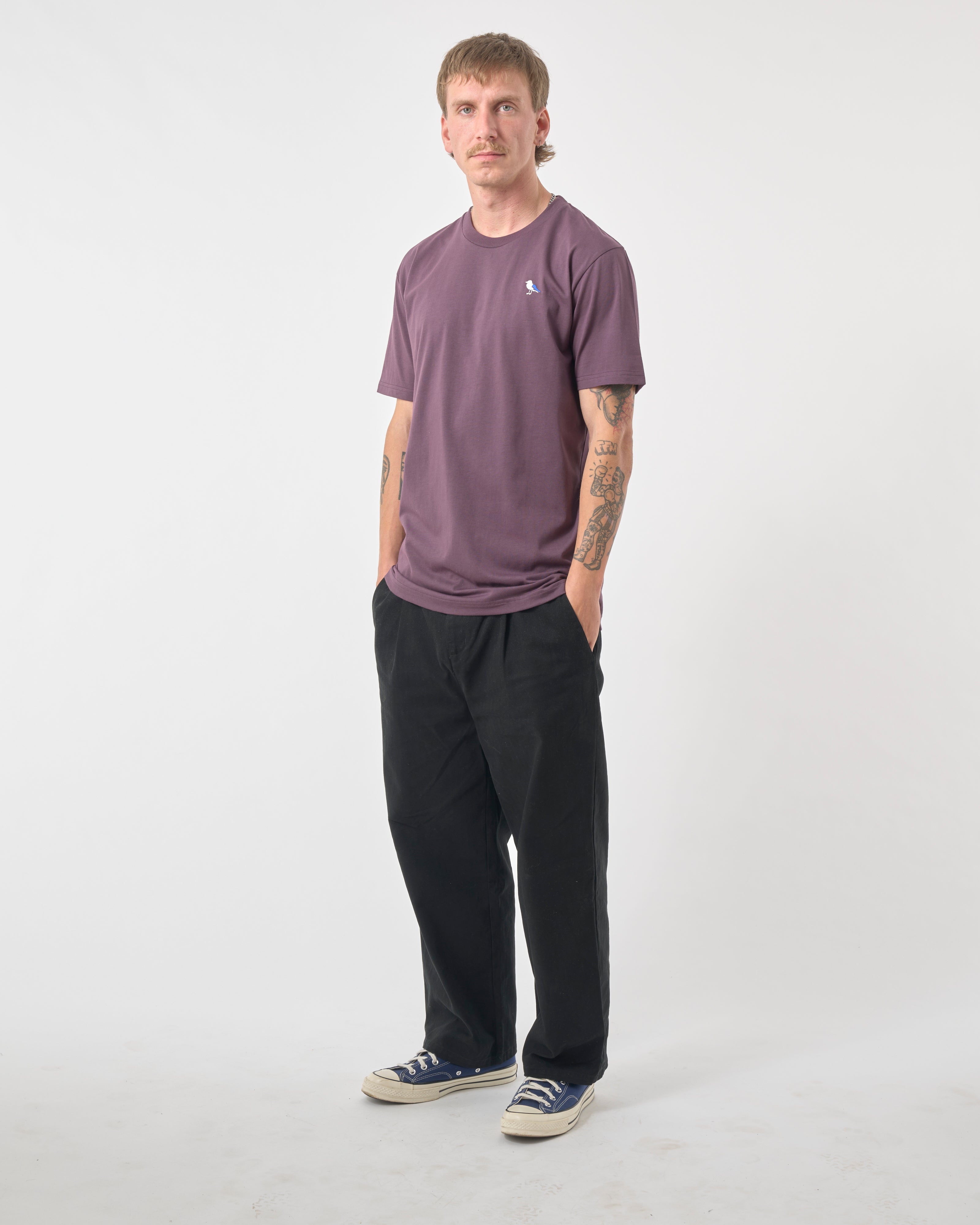 cleptomanicx-embro-gull-basic-tee-t-shirt-regular-fit image 2