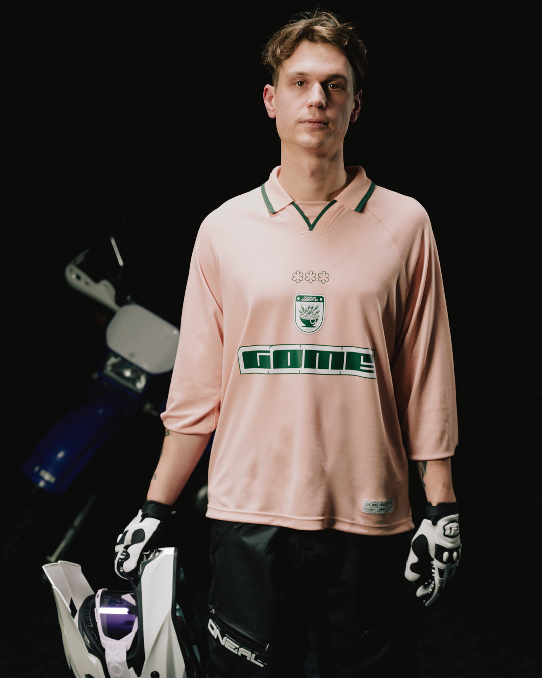cleptomanicx-gome-trikot-longsleeve-shirt-rosa-classic-fit image 3
