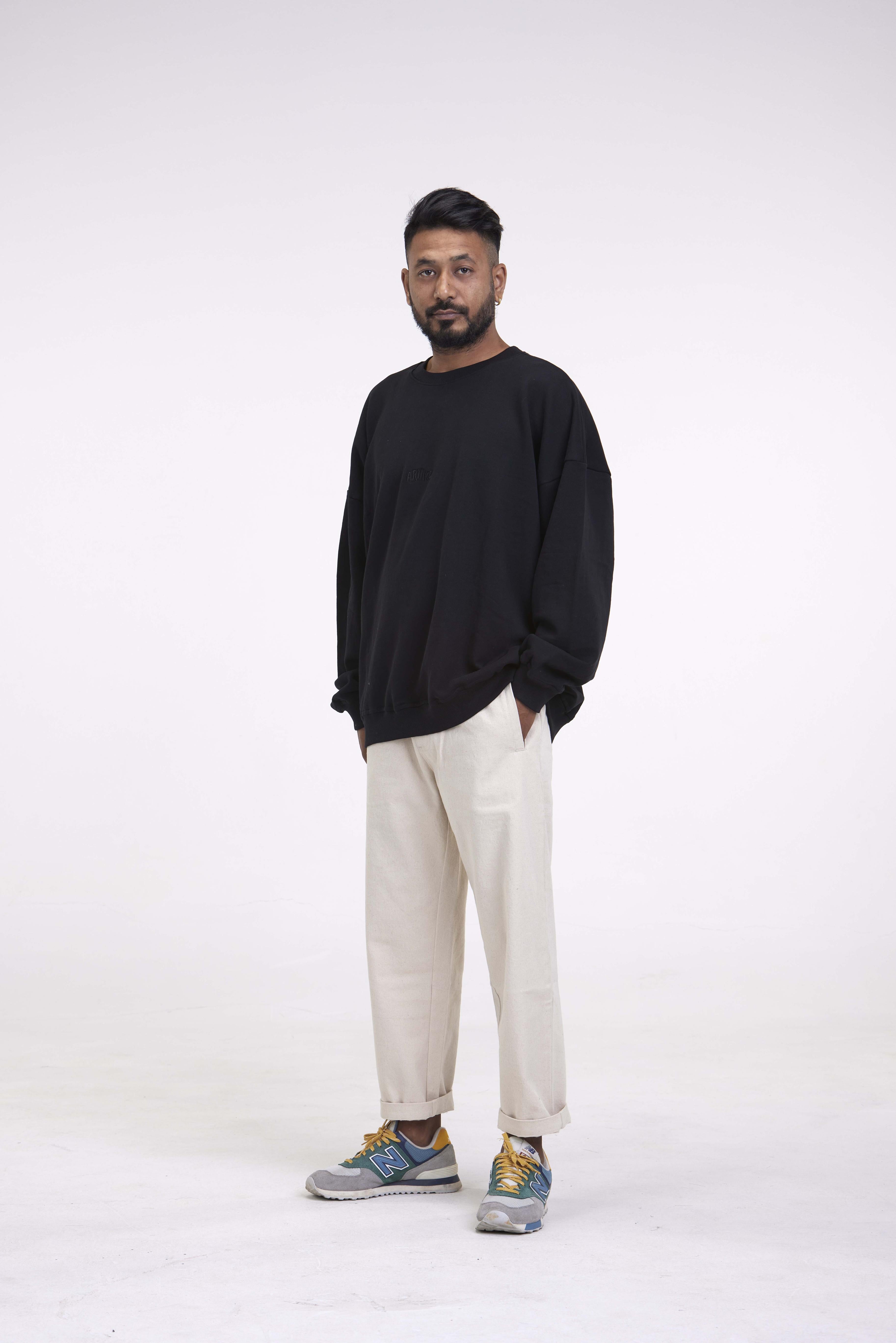 arniko-moha-sweater-black-oversize-pullover-bio image 4