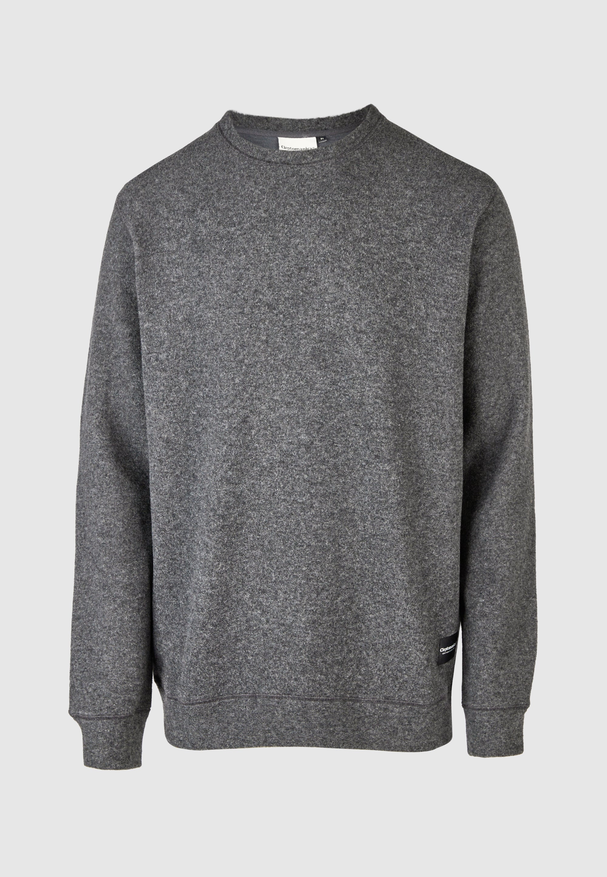 cleptomanicx-noitch-crewneck-sweatshirt-wollmix image 1