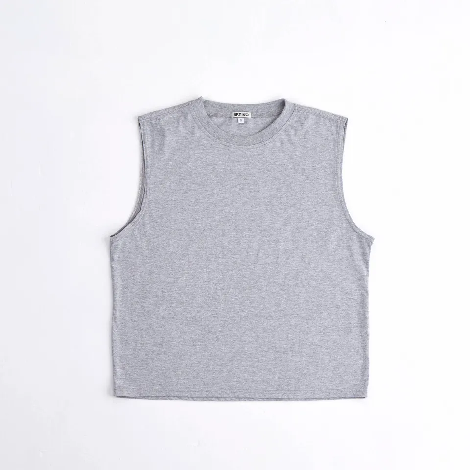 arniko-lisa-grey-melange-tank-top-grau-bio image 1