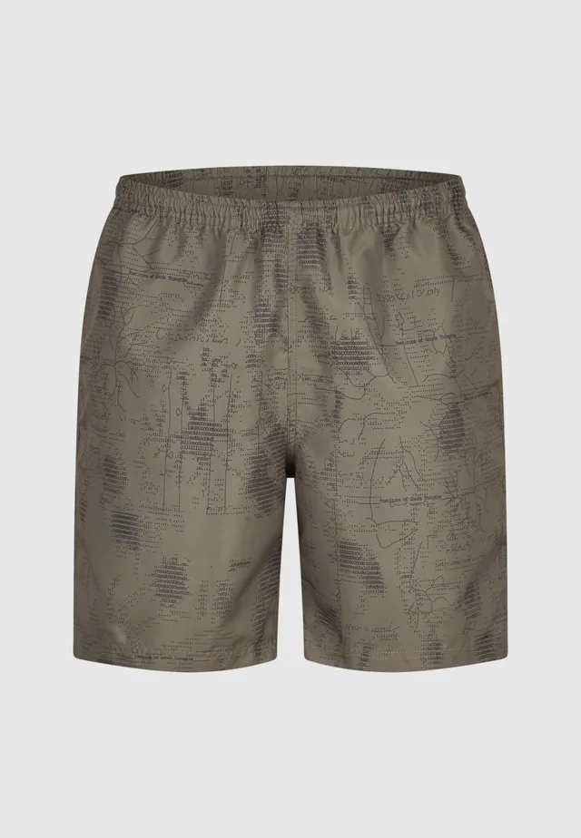 cleptomanicx-boardshorts-institute-shorts-recycelt image 1