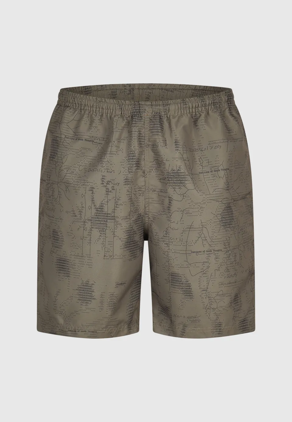 cleptomanicx-boardshorts-institute-shorts-recycelt image 1