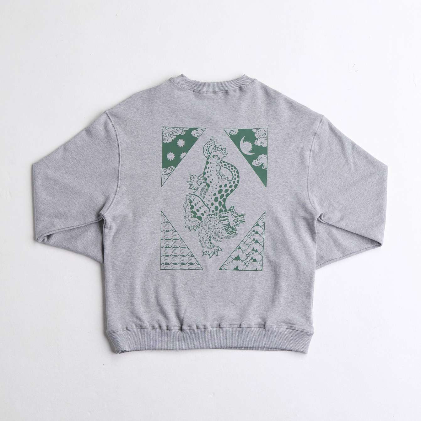 arniko-mustang-grey-melange-pullover-bio-baumwolle image 2