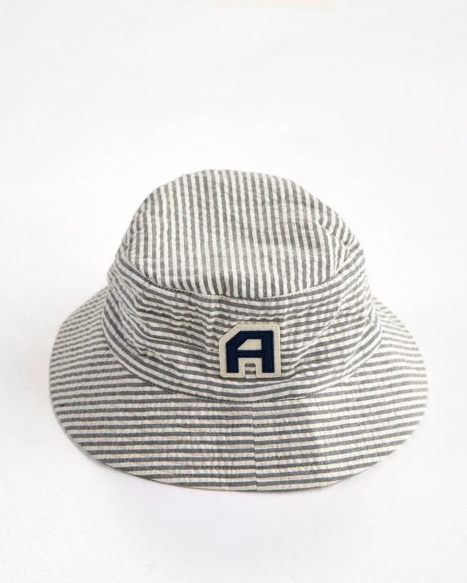 arniko-a-bucket-hat-fischerhut-gr-n-wei-bio-baumwolle image 1