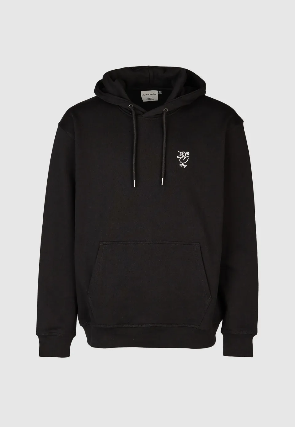 cleptomanicx-sketch-gull-boxy-hooded-hoodie-bio-2 image 1