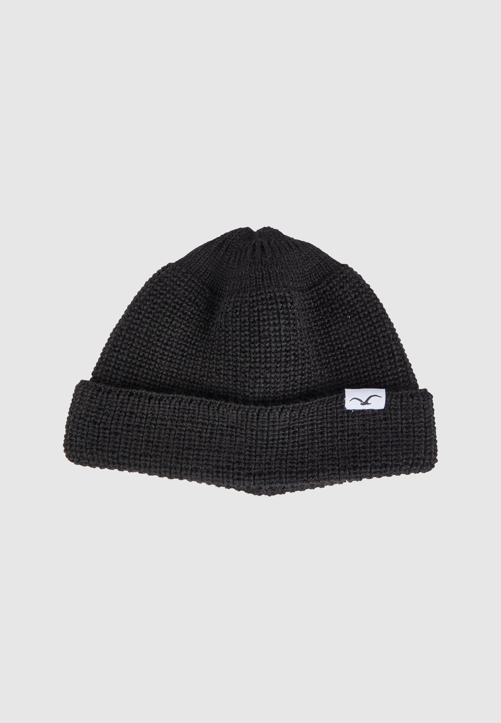 cleptomanicx-walo-beanie-m-tze-os-schurwolle-schwarz image 2