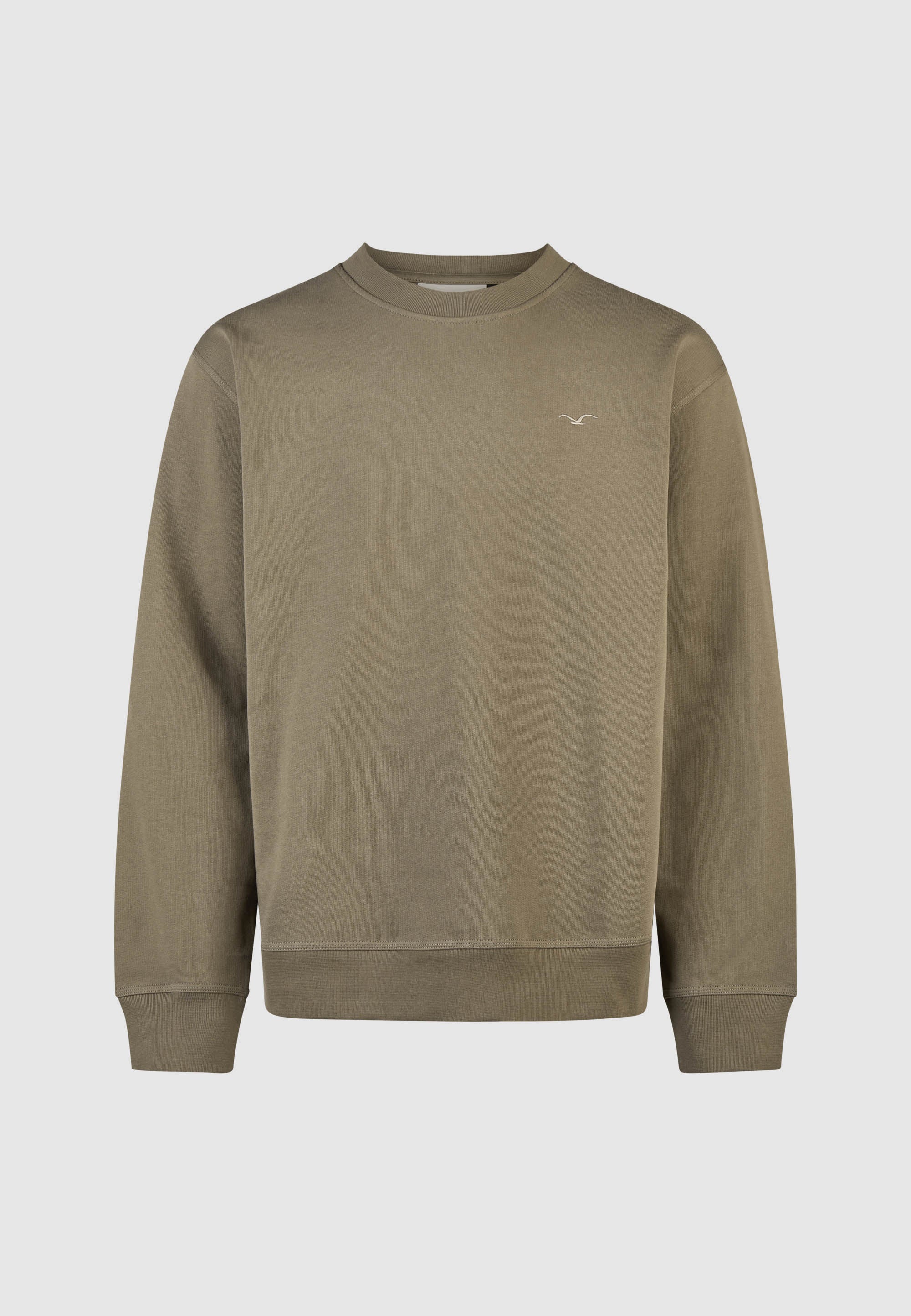cleptomanicx-ligull-boxy-crewneck-sweatshirt-basic image 1