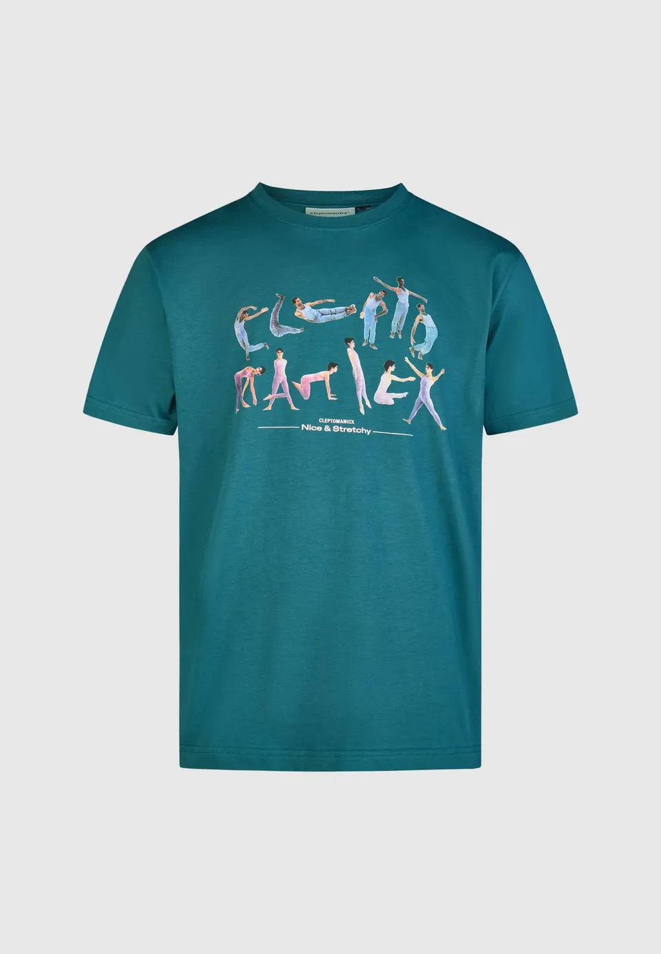cleptomanicx-stretchy-classic-tee-t-shirt-bio-baumwolle-print image 1