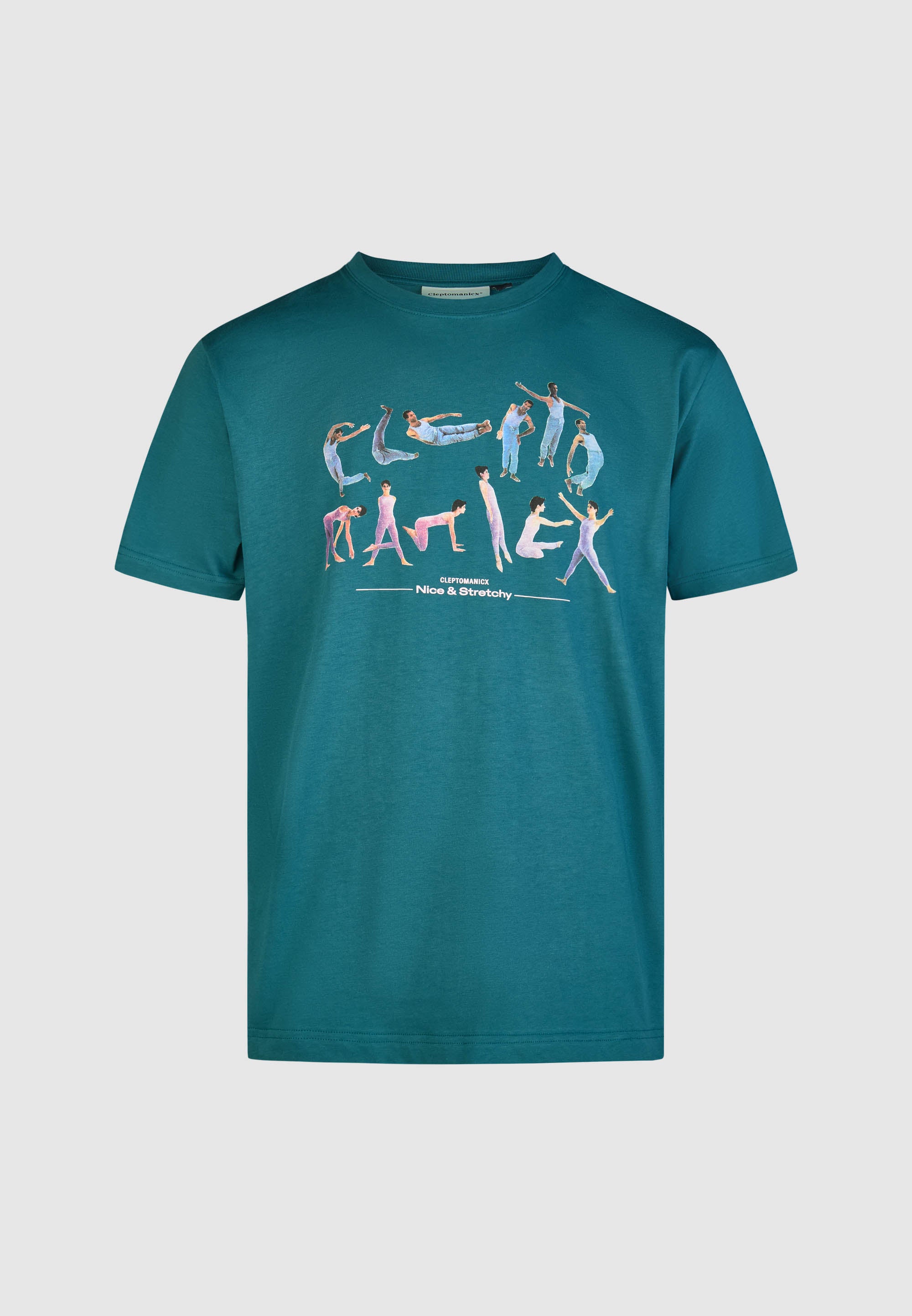 cleptomanicx-stretchy-classic-tee-t-shirt-bio-baumwolle-print image 1