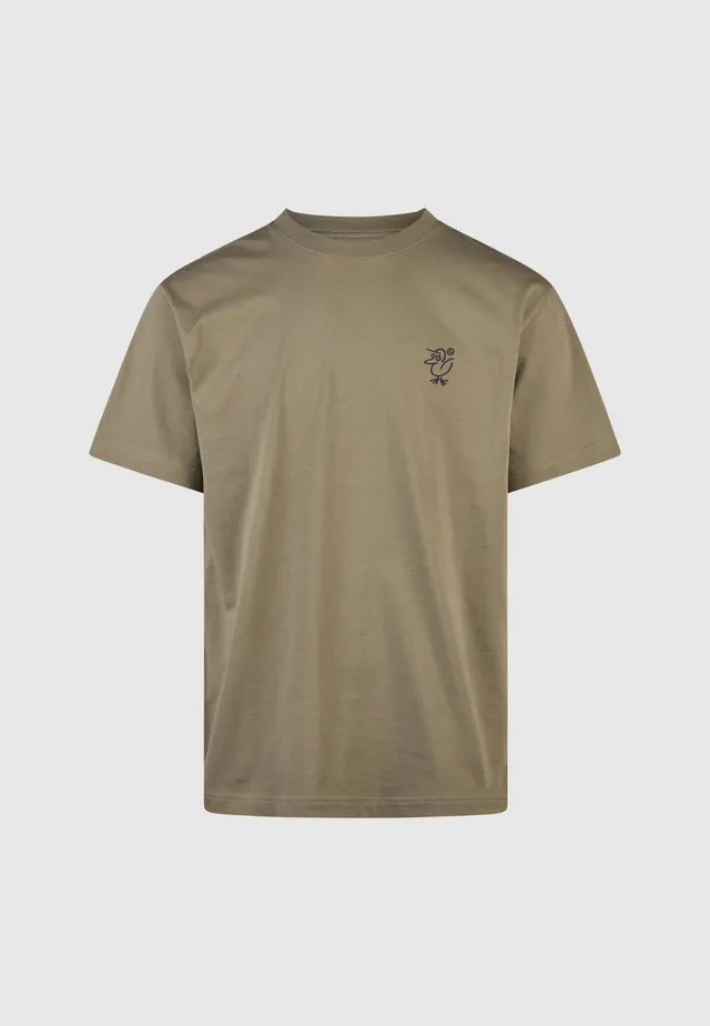 cleptomanicx-sketch-gull-boxy-tee-t-shirt-bio-baumwolle image 1