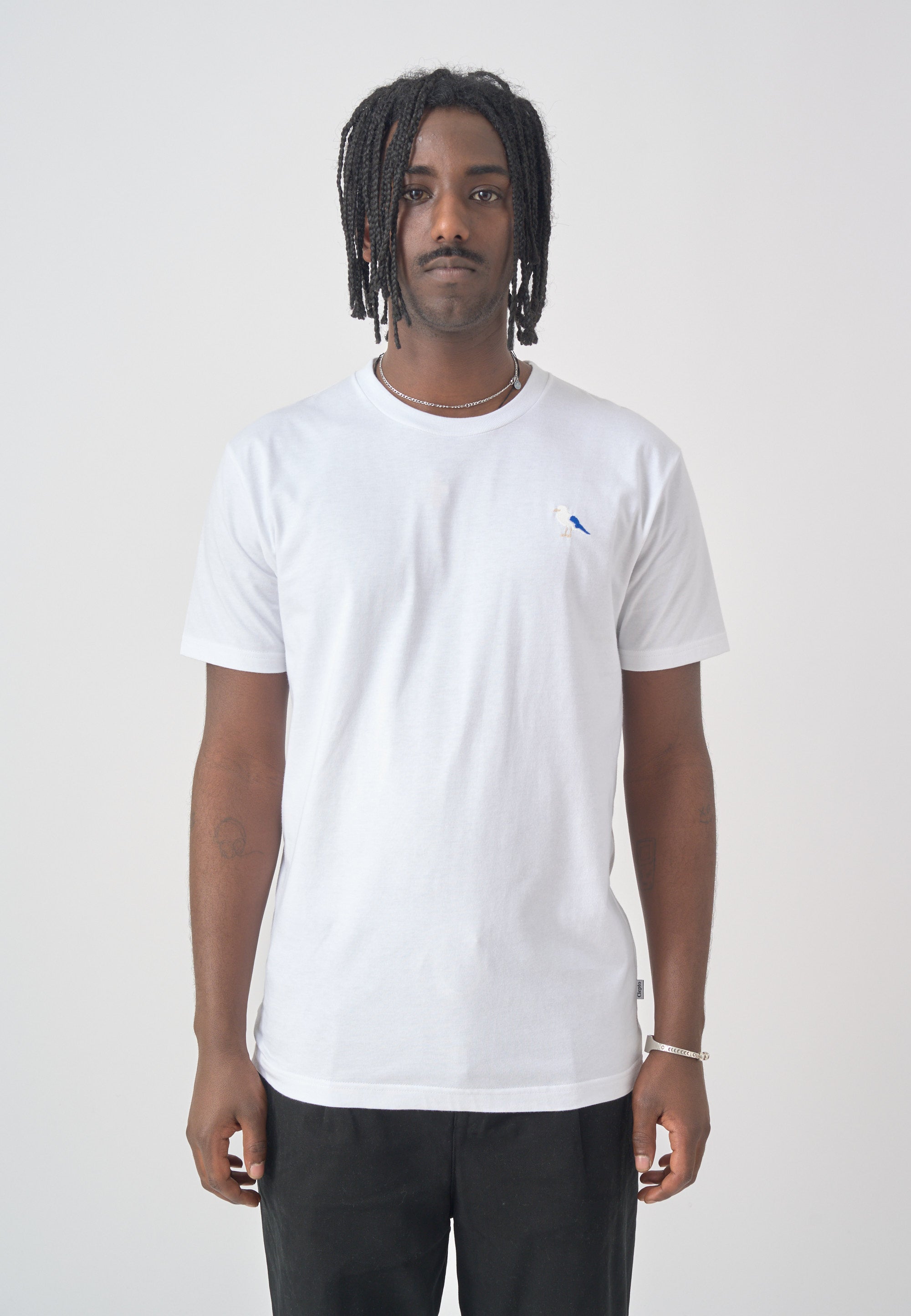 cleptomanicx-embro-gull-basic-tee-t-shirt-gr-m-bio-baumwolle image 2