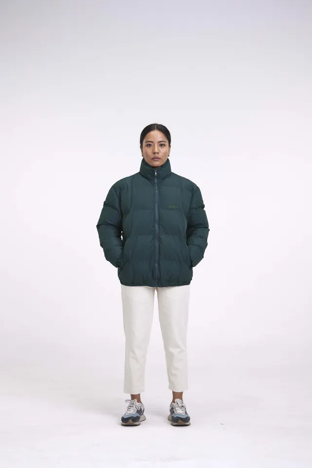 arniko-anil-green-ripstop-jacke-wasserabweisend image 1