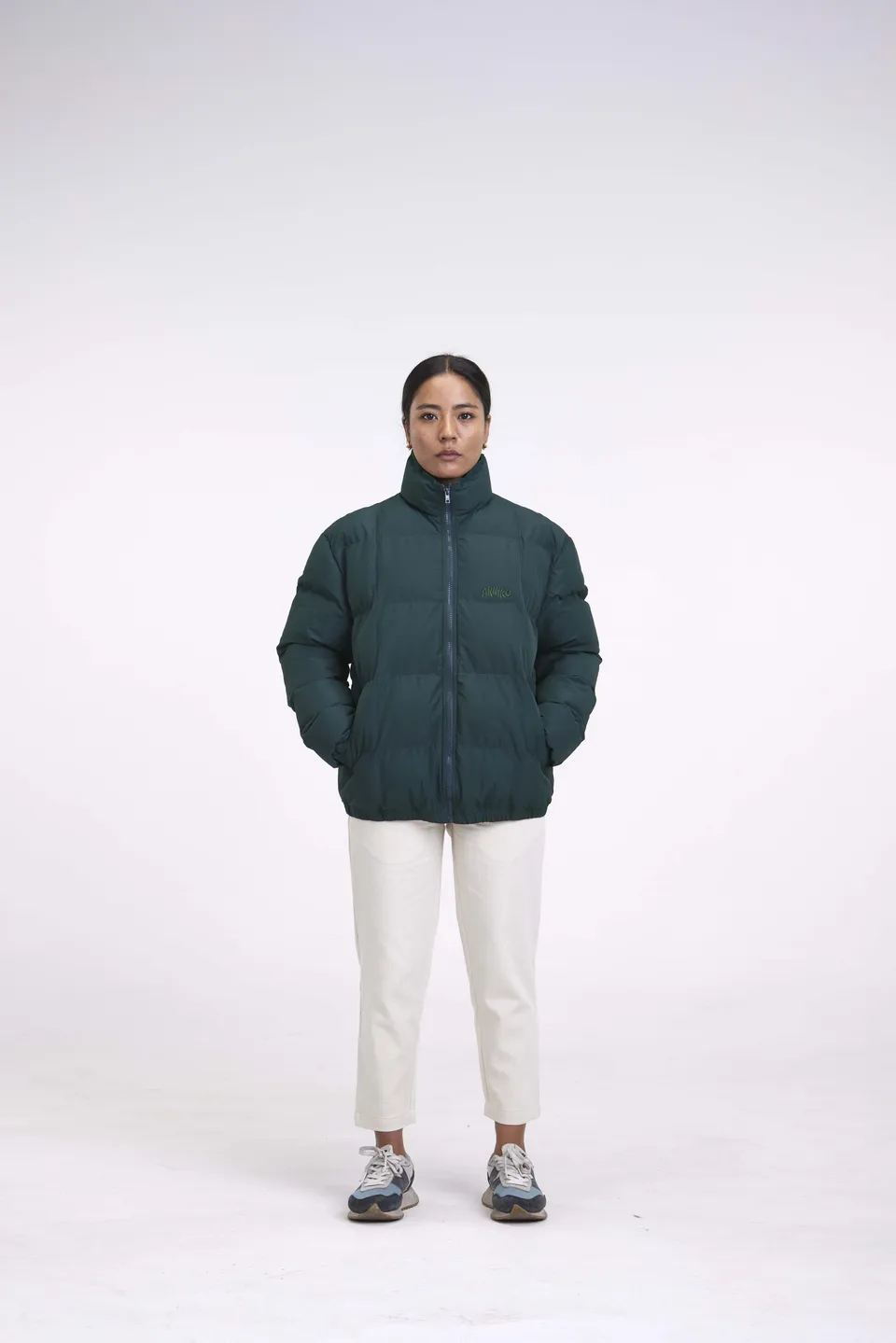 arniko-anil-green-ripstop-jacke-wasserabweisend image 1