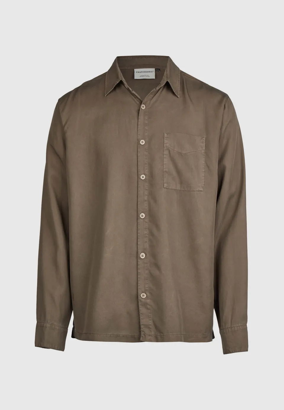cleptomanicx-easy-shirt-langarmhemd-lyocell-oversize image 1