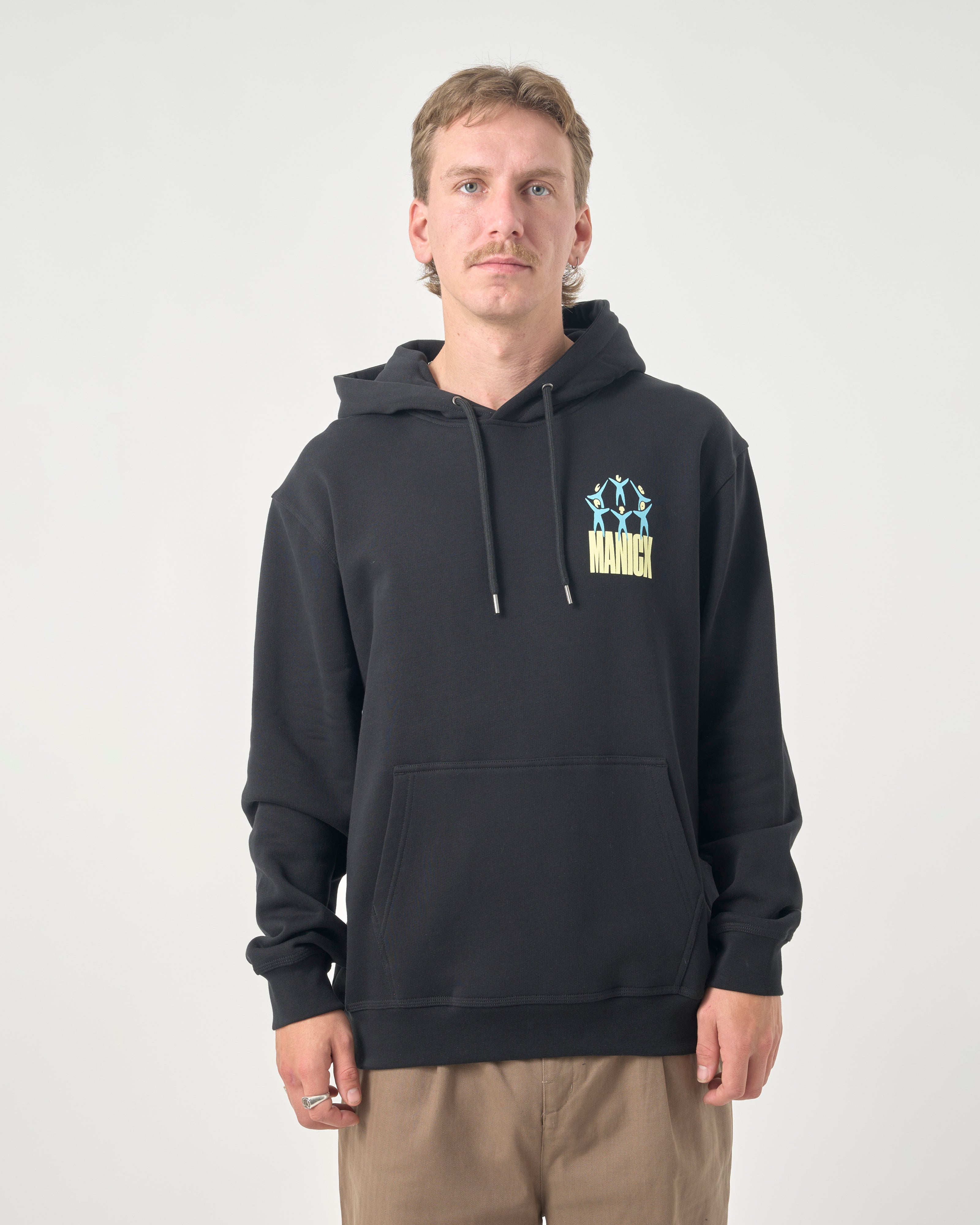 cleptomanicx-gathering-graphic-hoodie-bio-baumwolle image 5