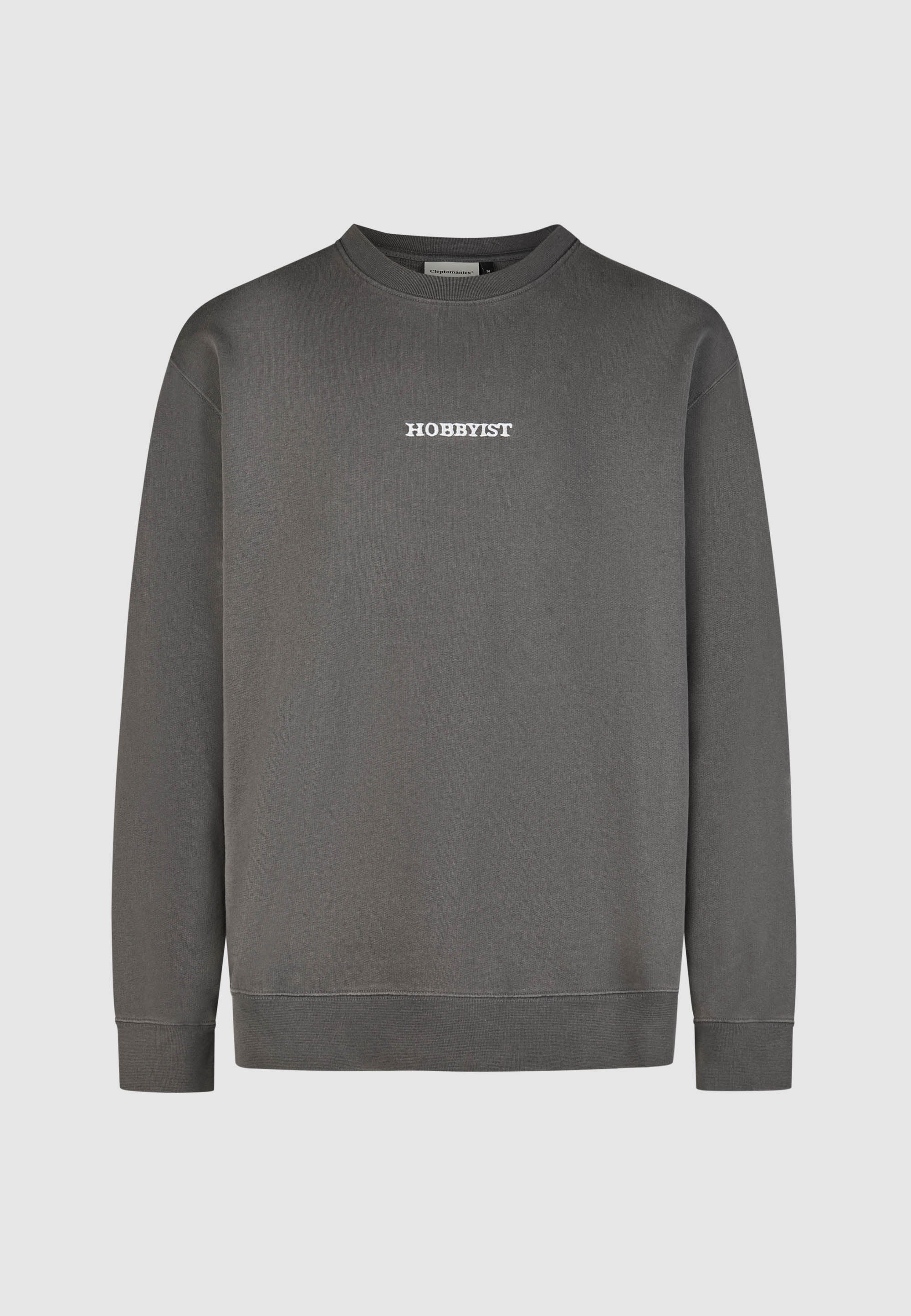 cleptomanicx-hobbyist-classic-crewneck-sweatshirt-biobaumwolle image 1