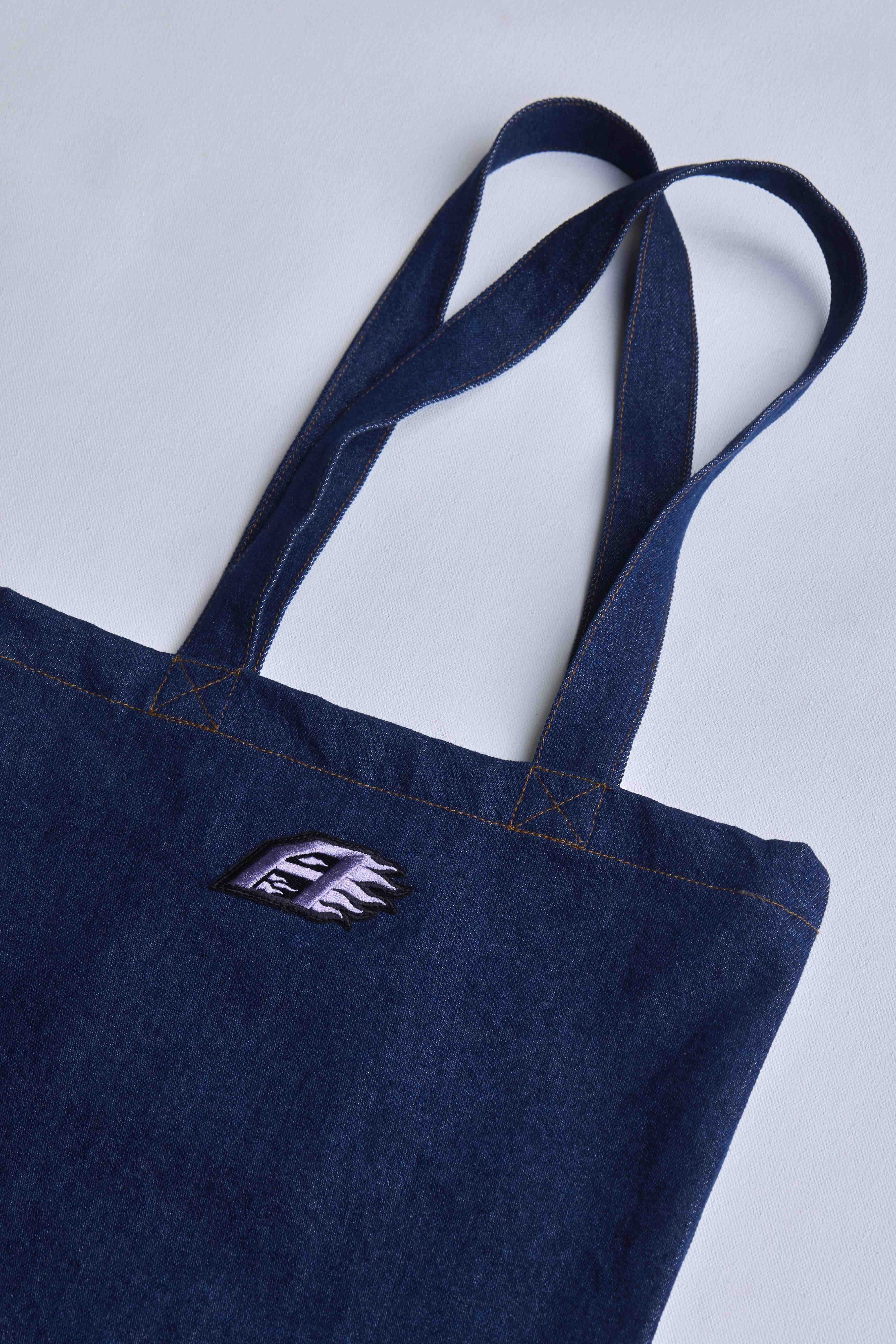 arniko-yama-tote-bag-indigo-baumwolltasche-denim image 2