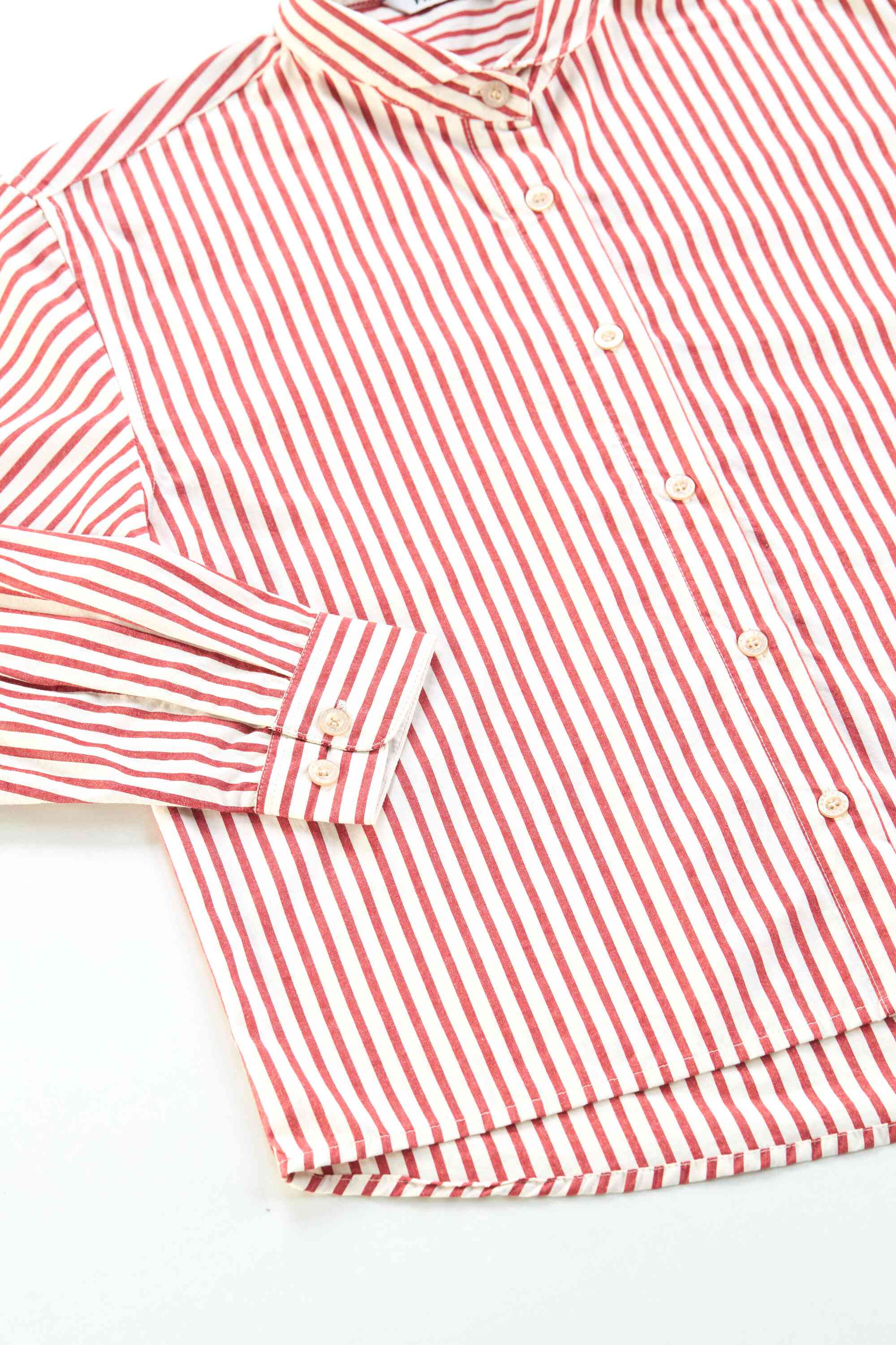arniko-joesy-shirt-damen-rot-wei-streifen-popeline-hemd image 4
