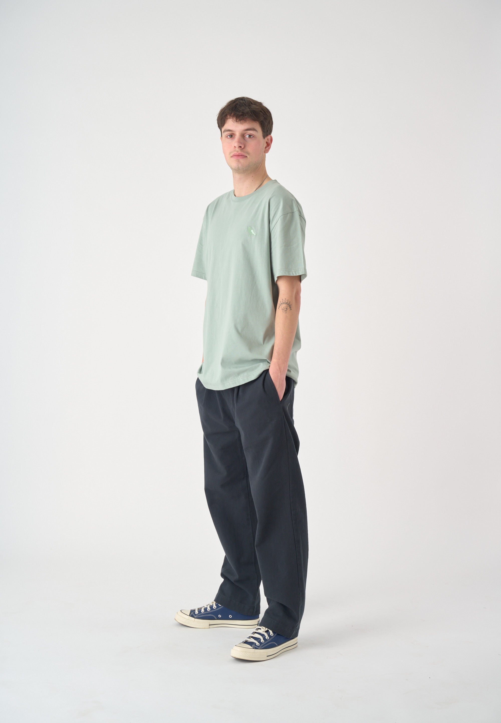 cleptomanicx-embro-gull-mono-boxy-tee-t-shirt-stick-2 image 2