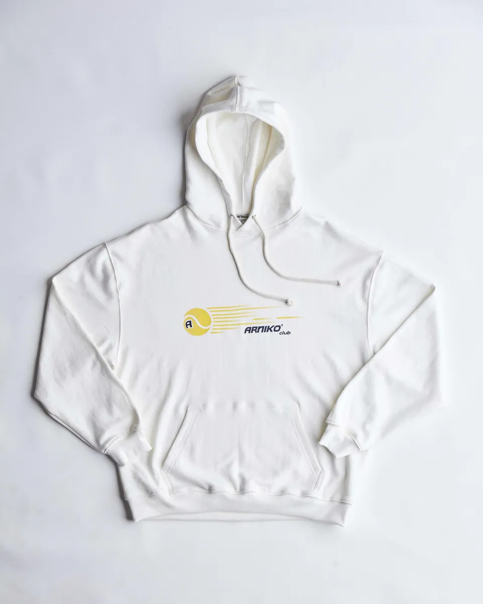 arniko-club-hoodie-off-white-kapuzenpullover-bio image 1
