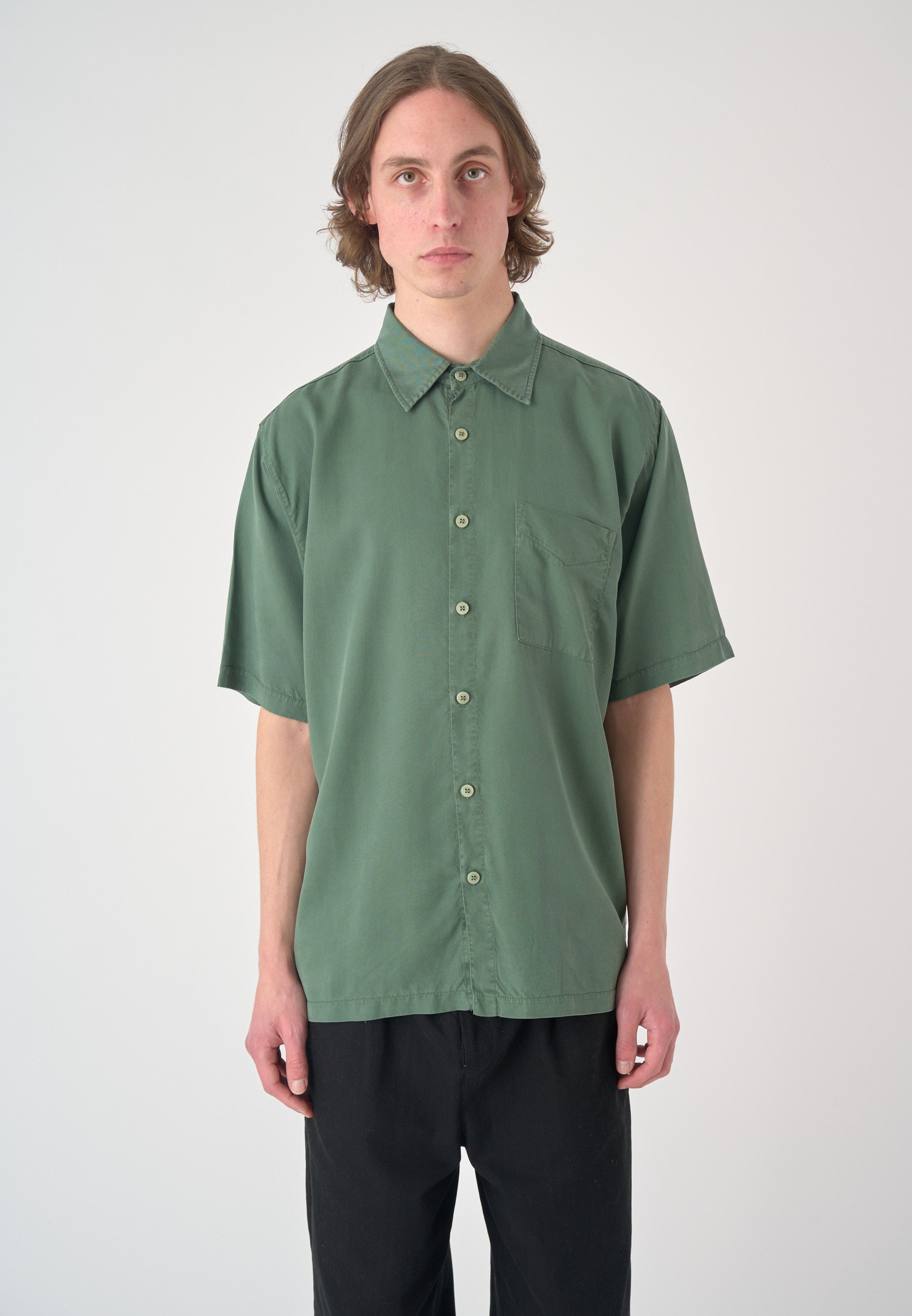 cleptomanicx-easy-shirt-hemd-kurzarm-lyocell-oversize-3 image 1