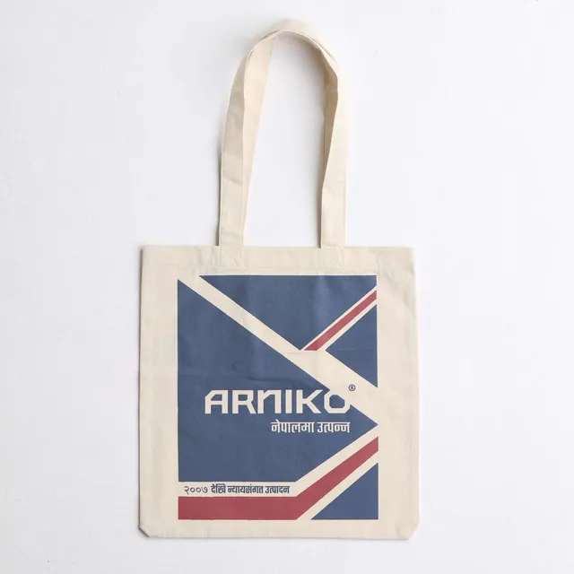 arniko-trikon-off-white-tote-bag-bio-baumwolle image 1