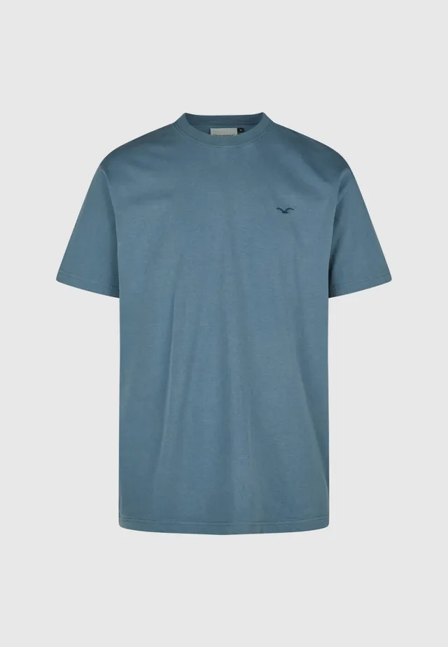 cleptomanicx-boxy-tee-ligull-t-shirt-washed-bio image 1