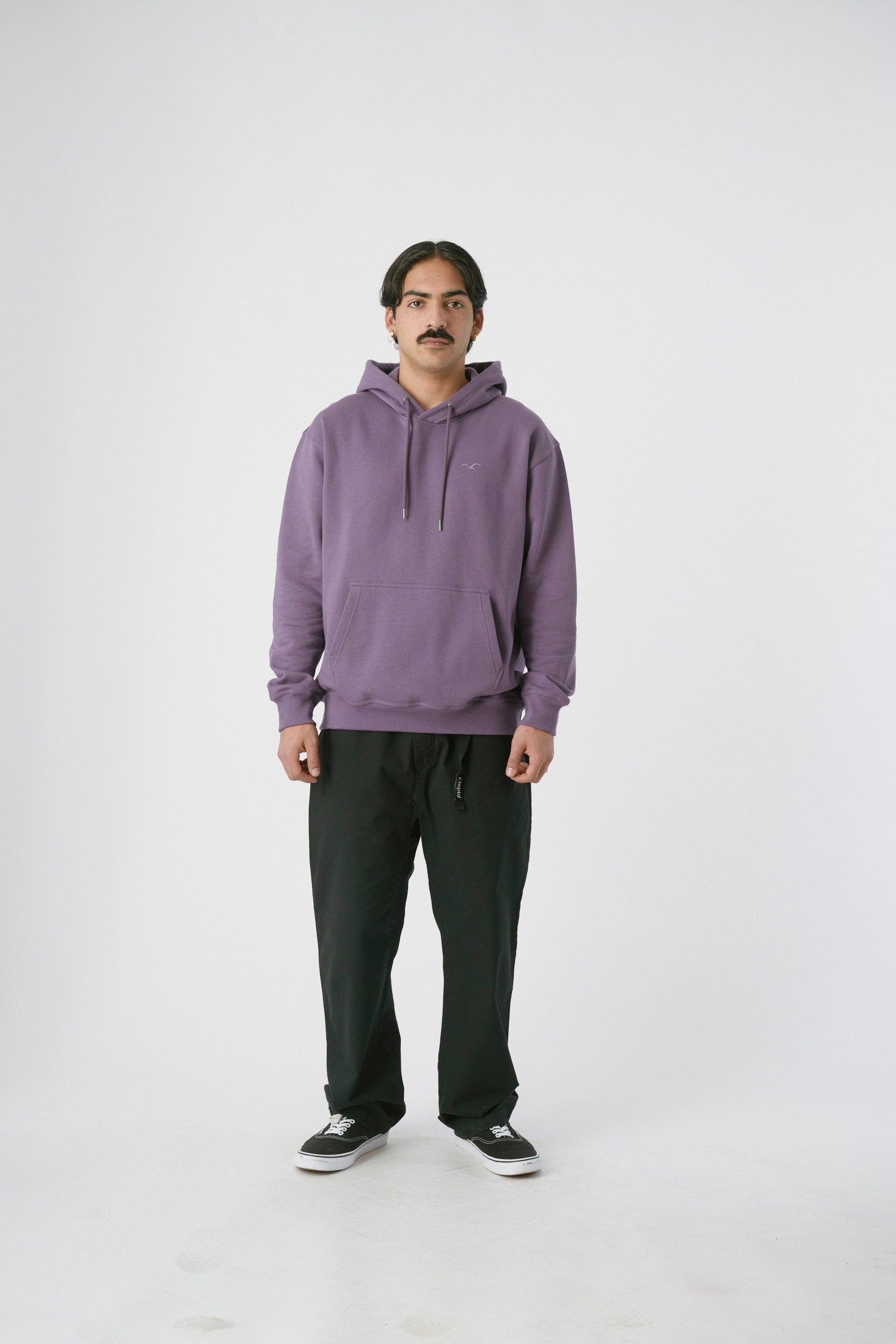 cleptomanicx-ligull-boxy-hooded-hoodie-bio-baumwolle image 2