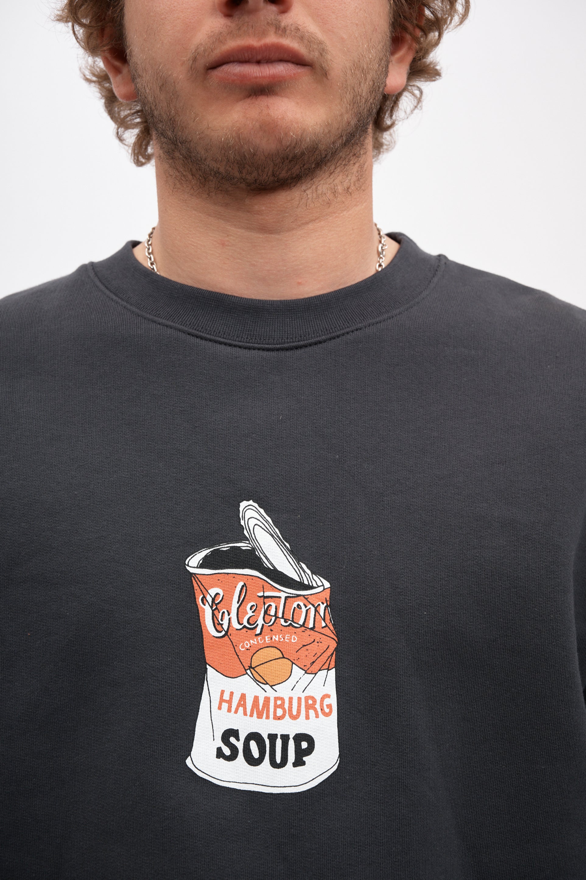 cleptomanicx-hamburg-soup-crewneck-sweatshirt-biobaumwolle image 7