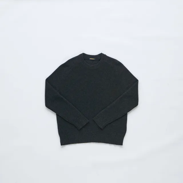 arniko-pravin-black-melange-strickpullover-merino image 1