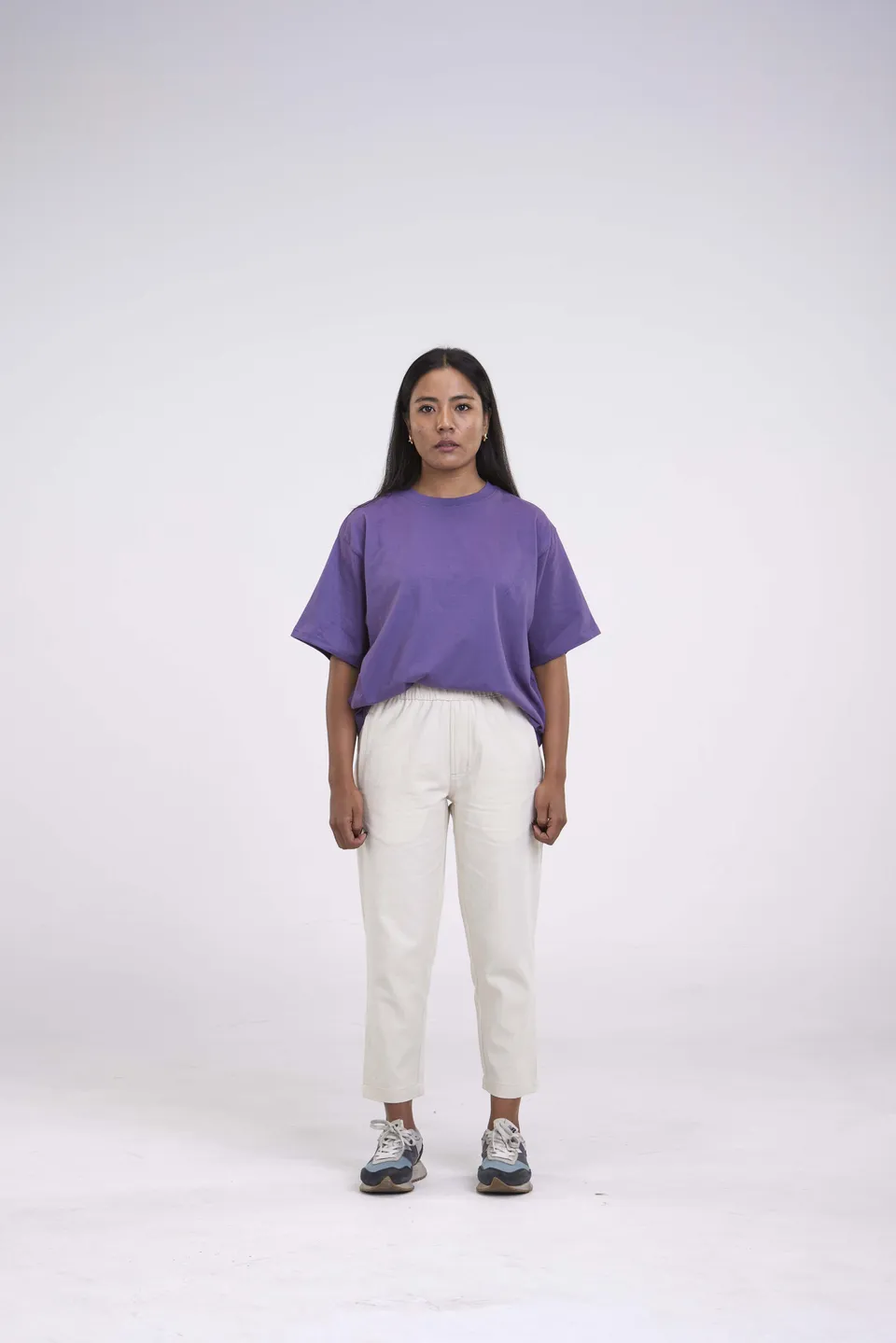 arniko-lisa-grape-t-shirt-damen-schulterfrei image 1