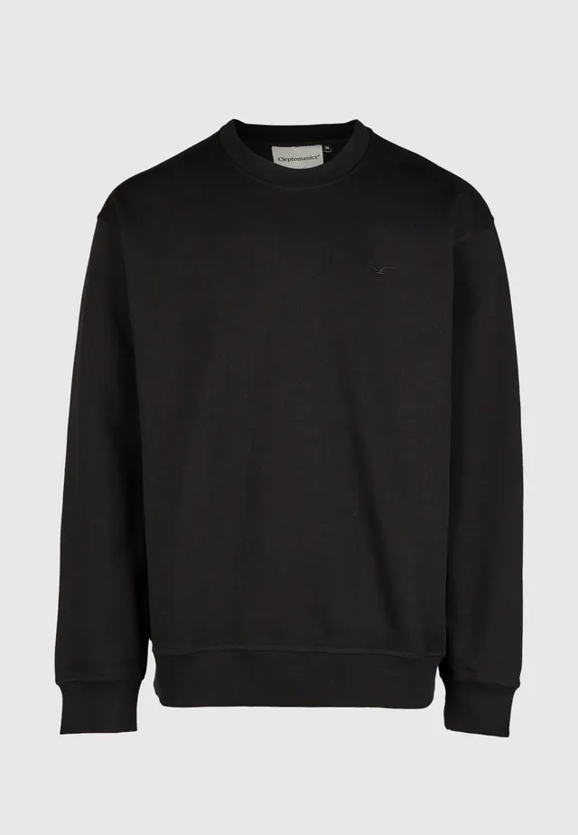 cleptomanicx-ligull-boxy-crewneck-sweatshirt-bio image 1