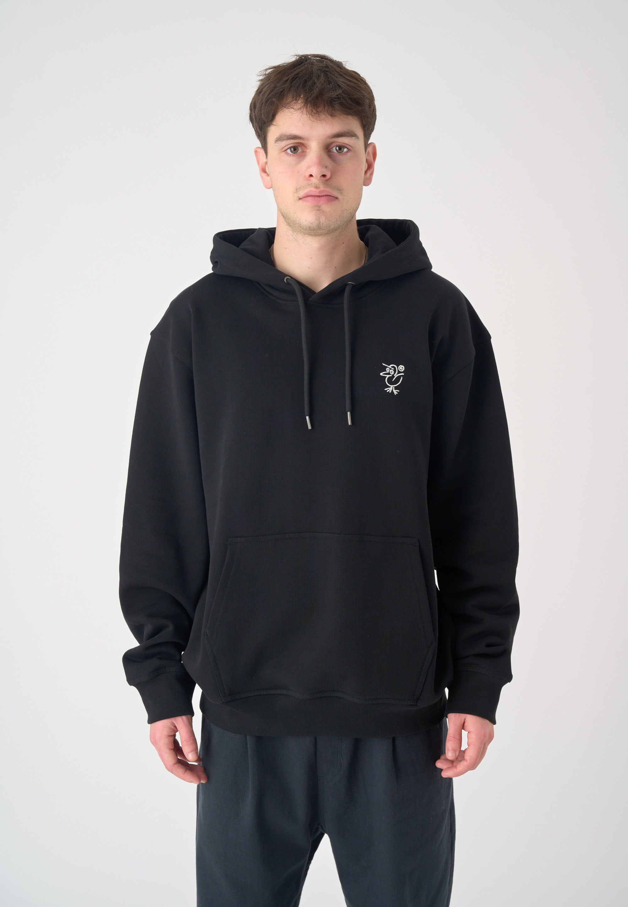 cleptomanicx-sketch-gull-boxy-hooded-hoodie-bio-2 image 3