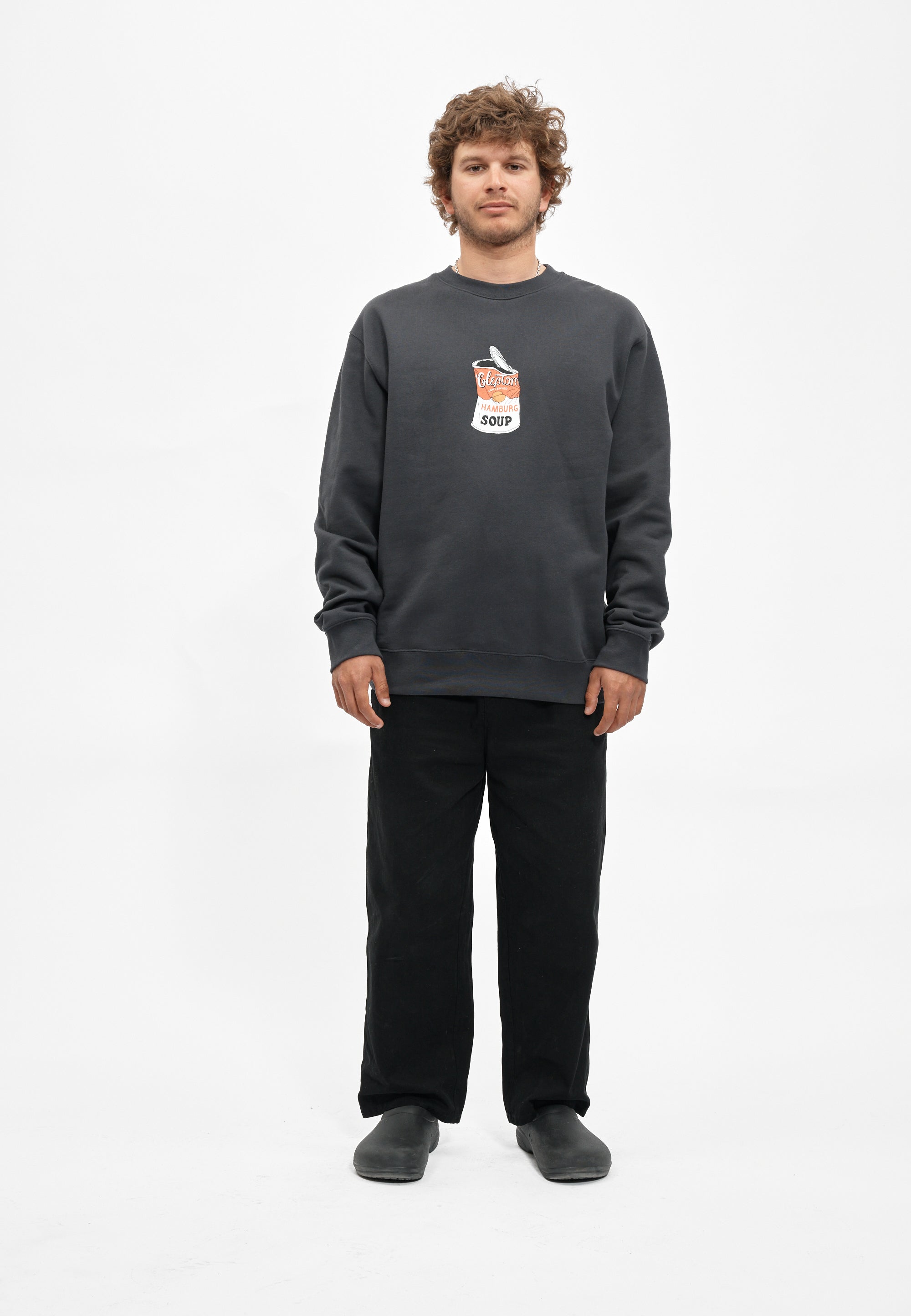 cleptomanicx-hamburg-soup-crewneck-sweatshirt-biobaumwolle image 4